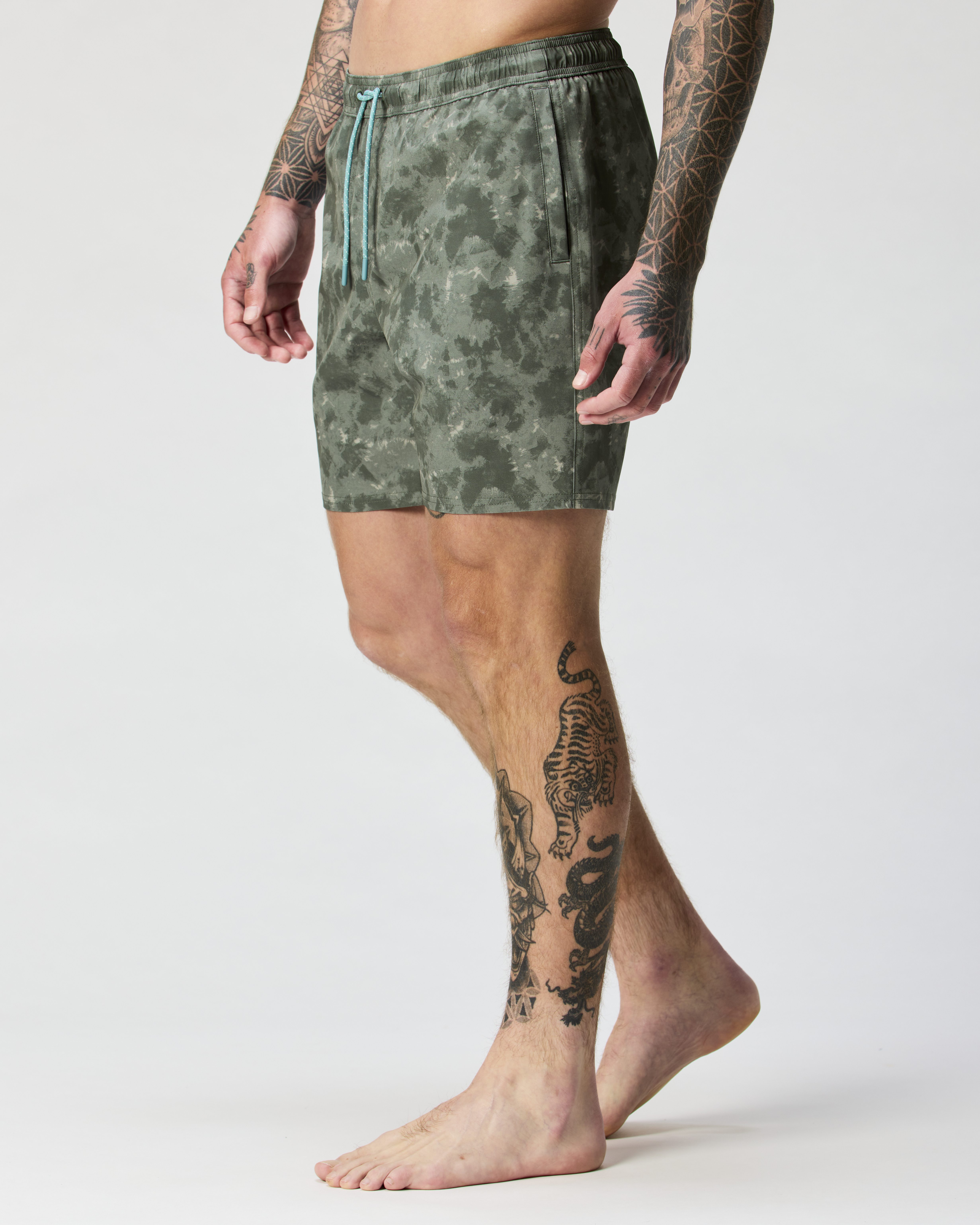 Wellen Performance Lined Swim Trunks - 7