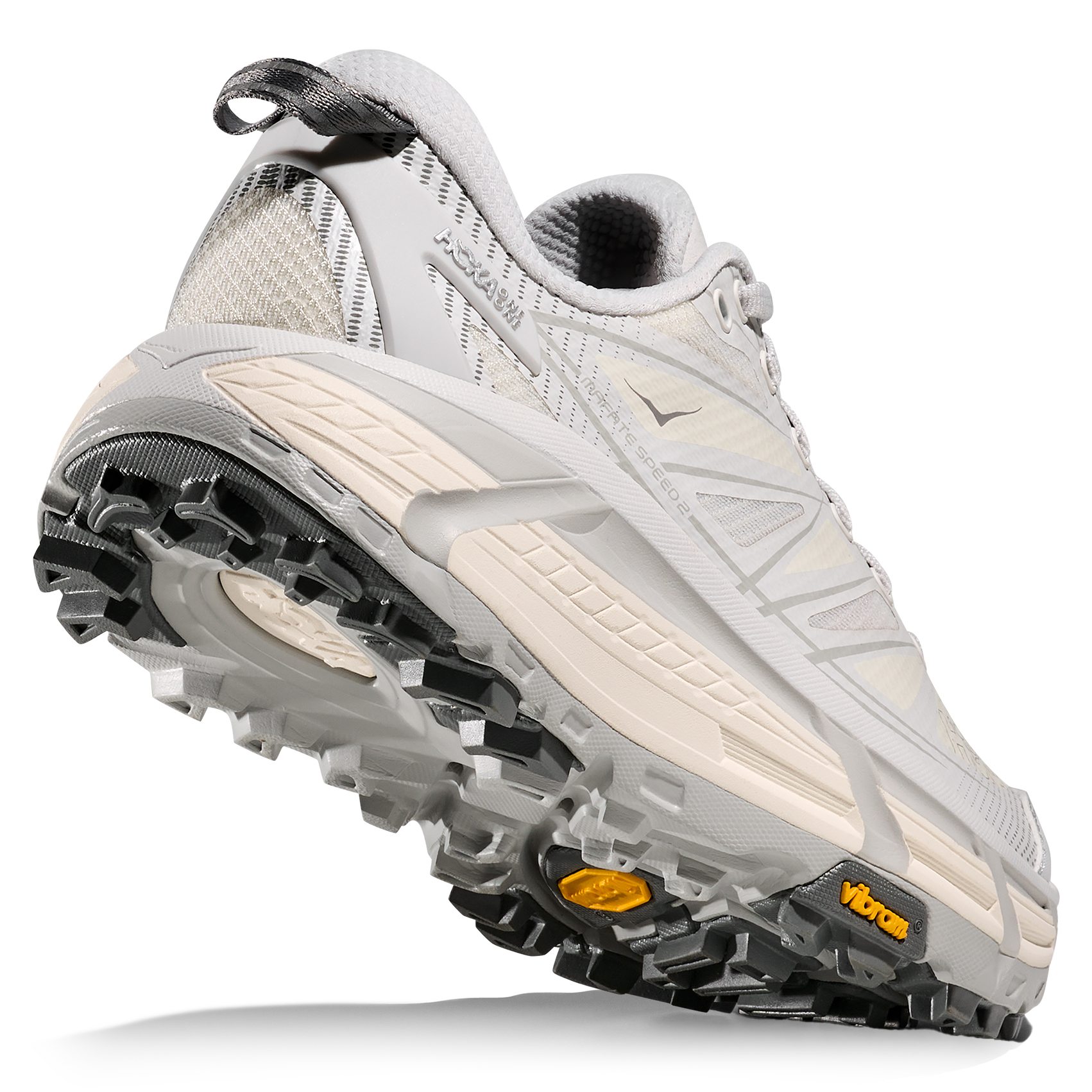 Hoka Mafate Speed 2 Trail Sneaker - Cosmic Grey/Alabaster