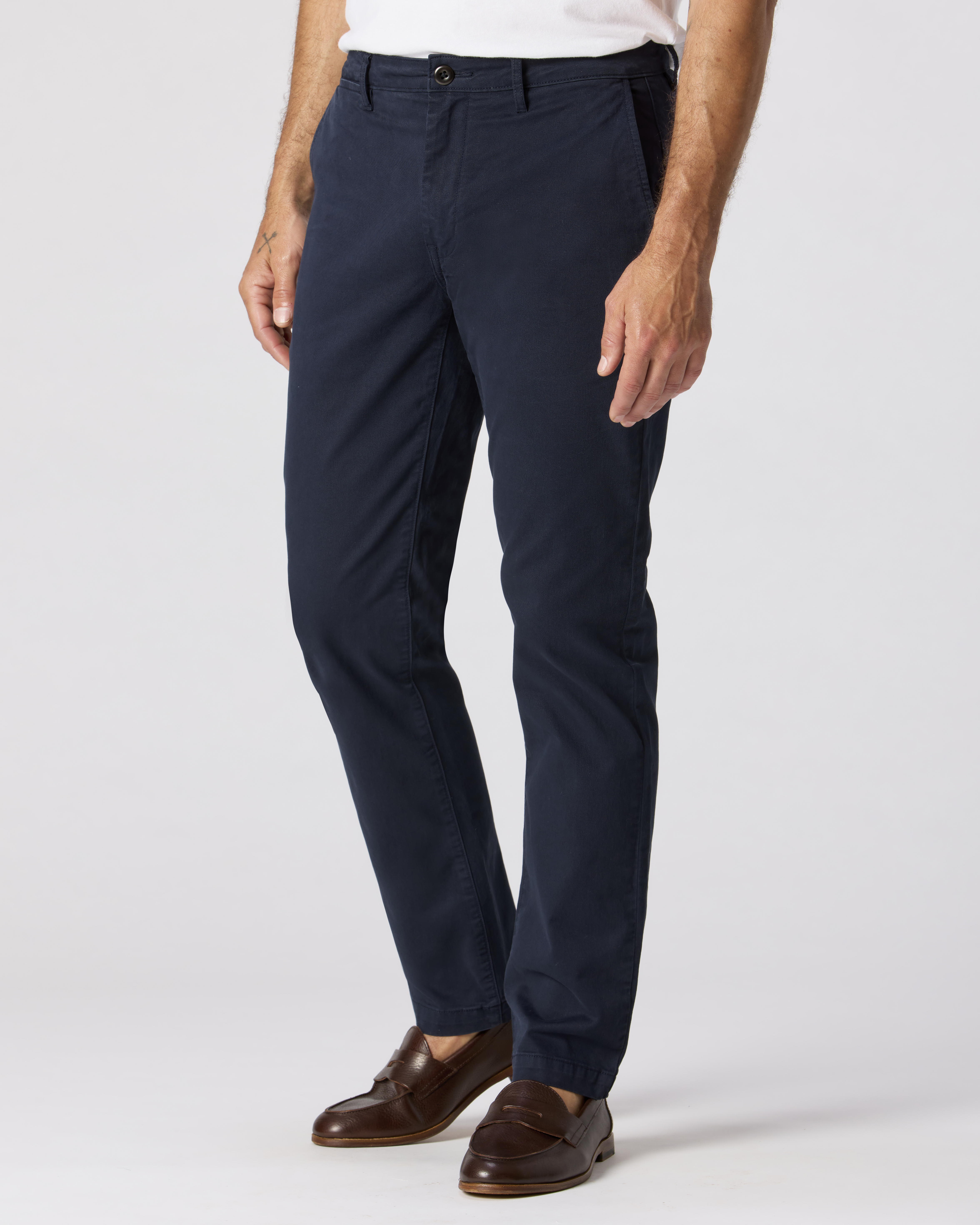 Flint and Tinder 365 Chino Pant - HB Straight - Dark Navy