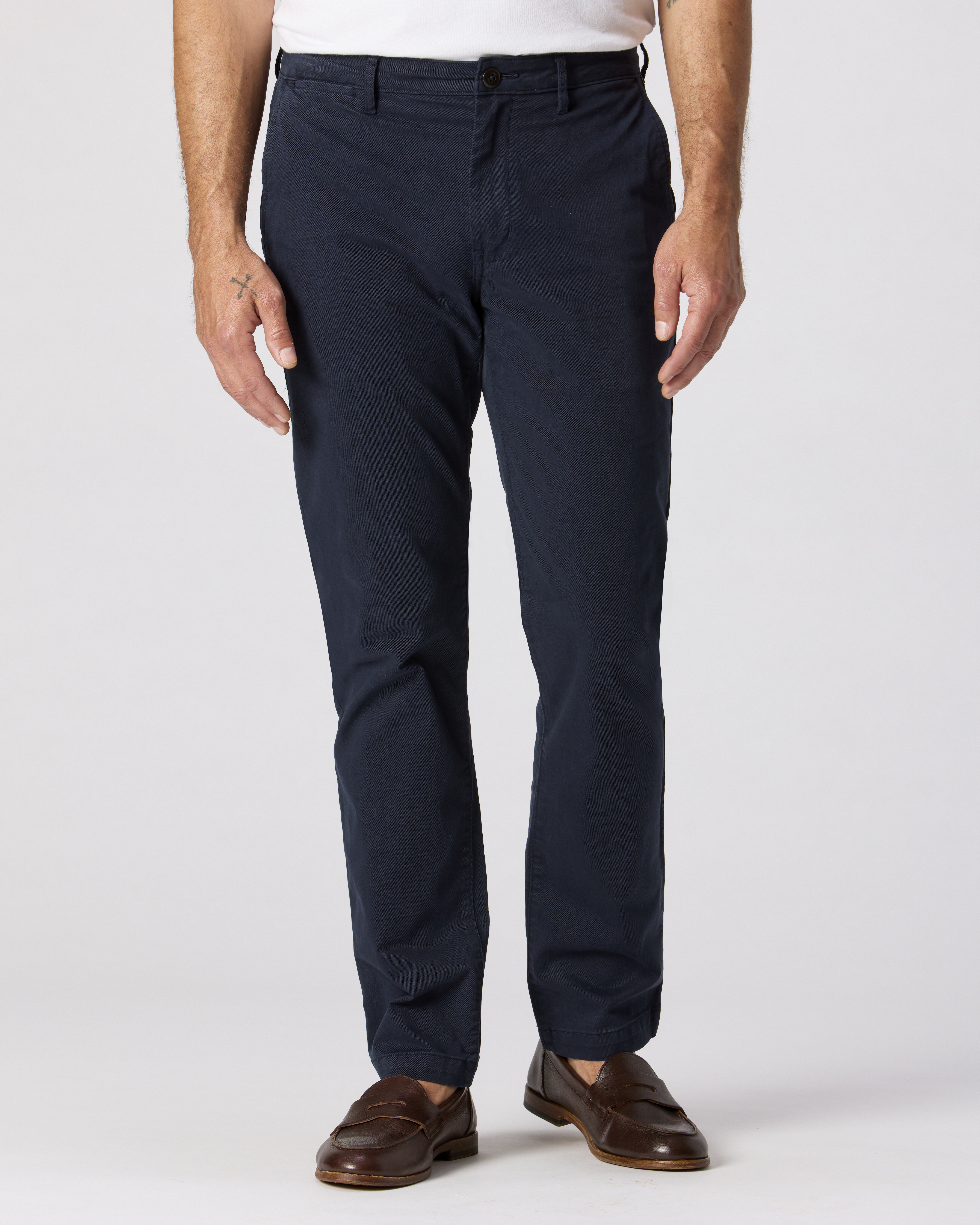 Flint and Tinder 365 Chino Pant - HB Straight - Dark Navy