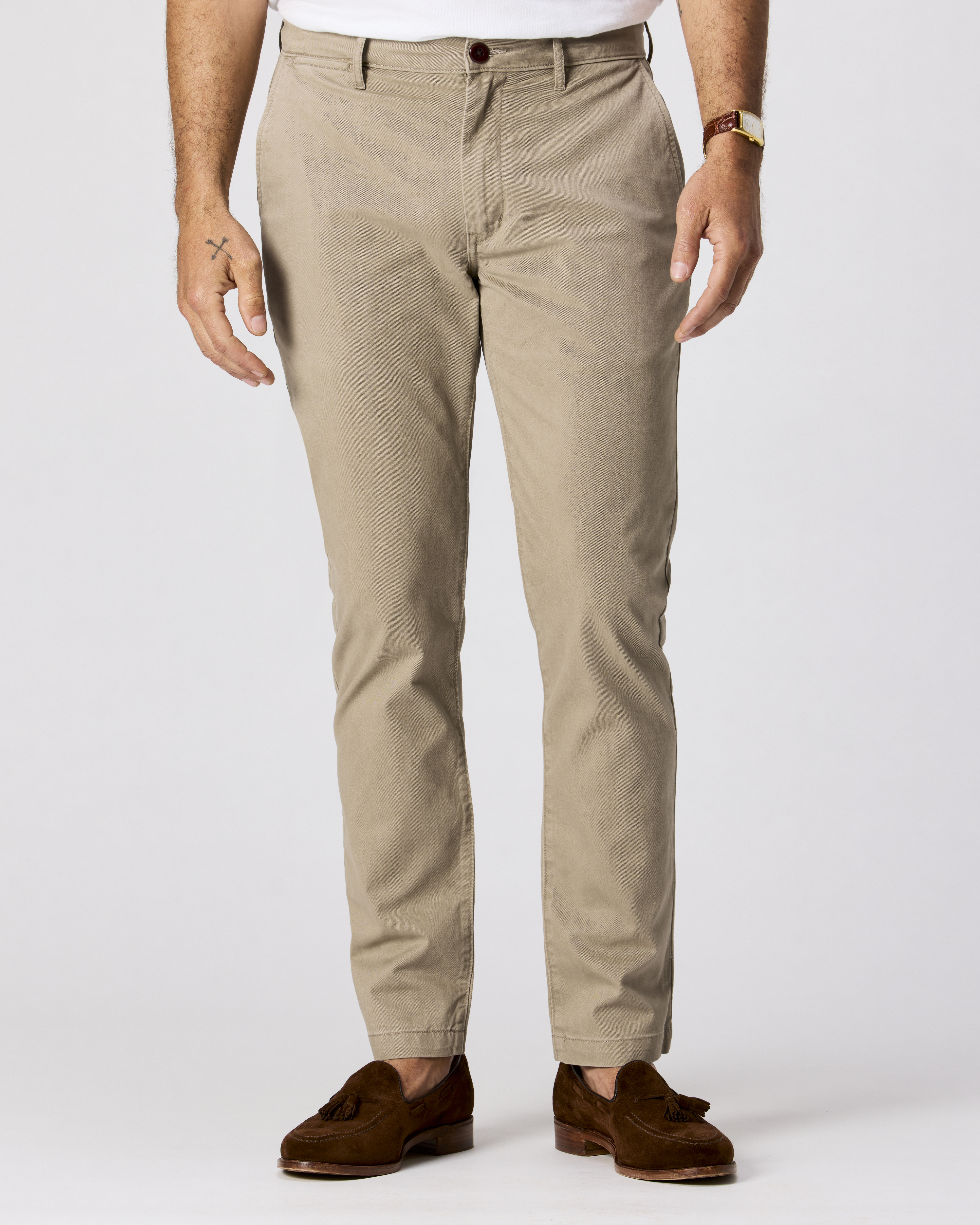 Flint and Tinder 365 Chino Pant - HB Slim - Khaki | Chino