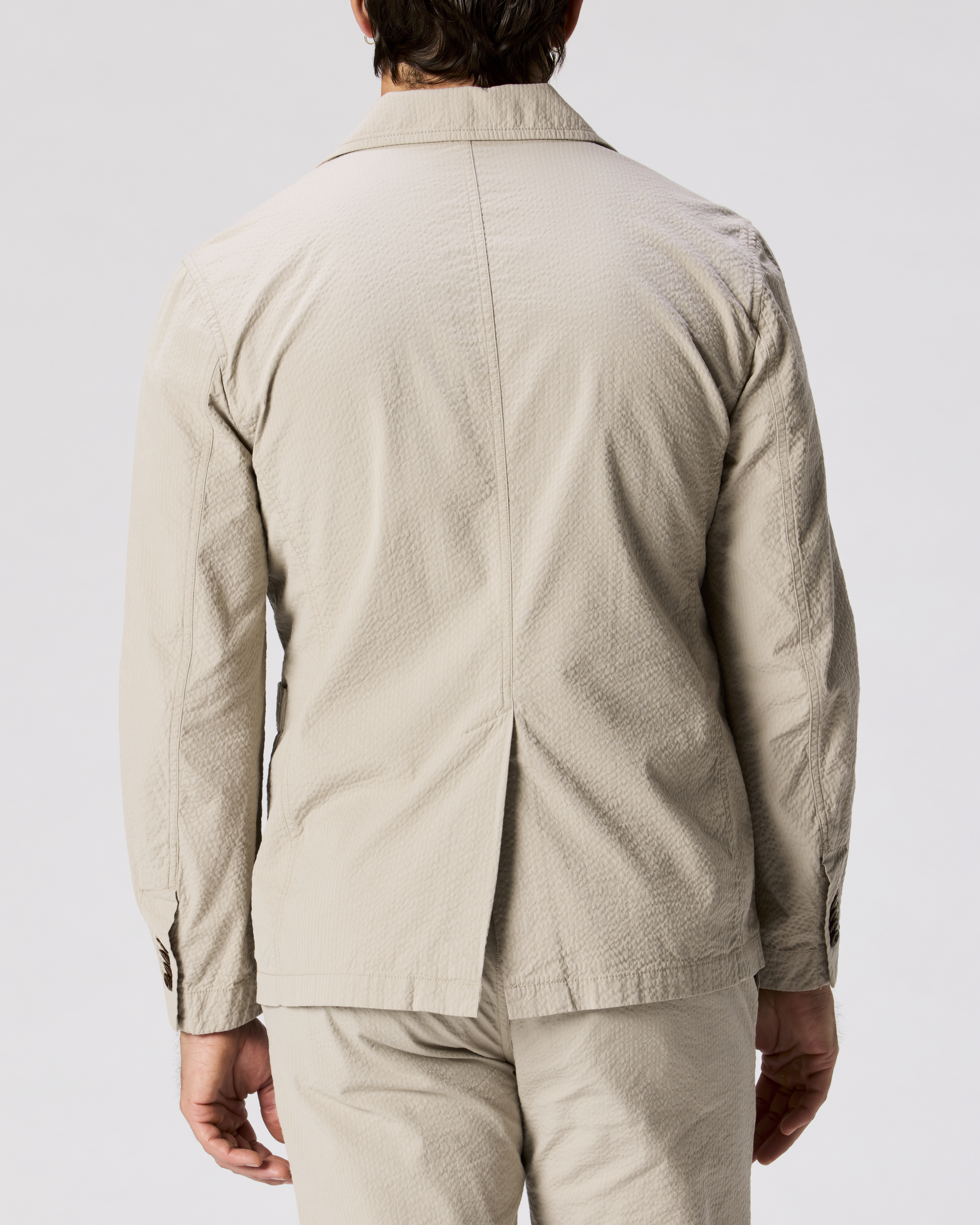 新品　TENDERLOIN SEERSUCKER 3BUTTONS JKT Lazyman Jacket - Tobacco Seersucker — The Anthology