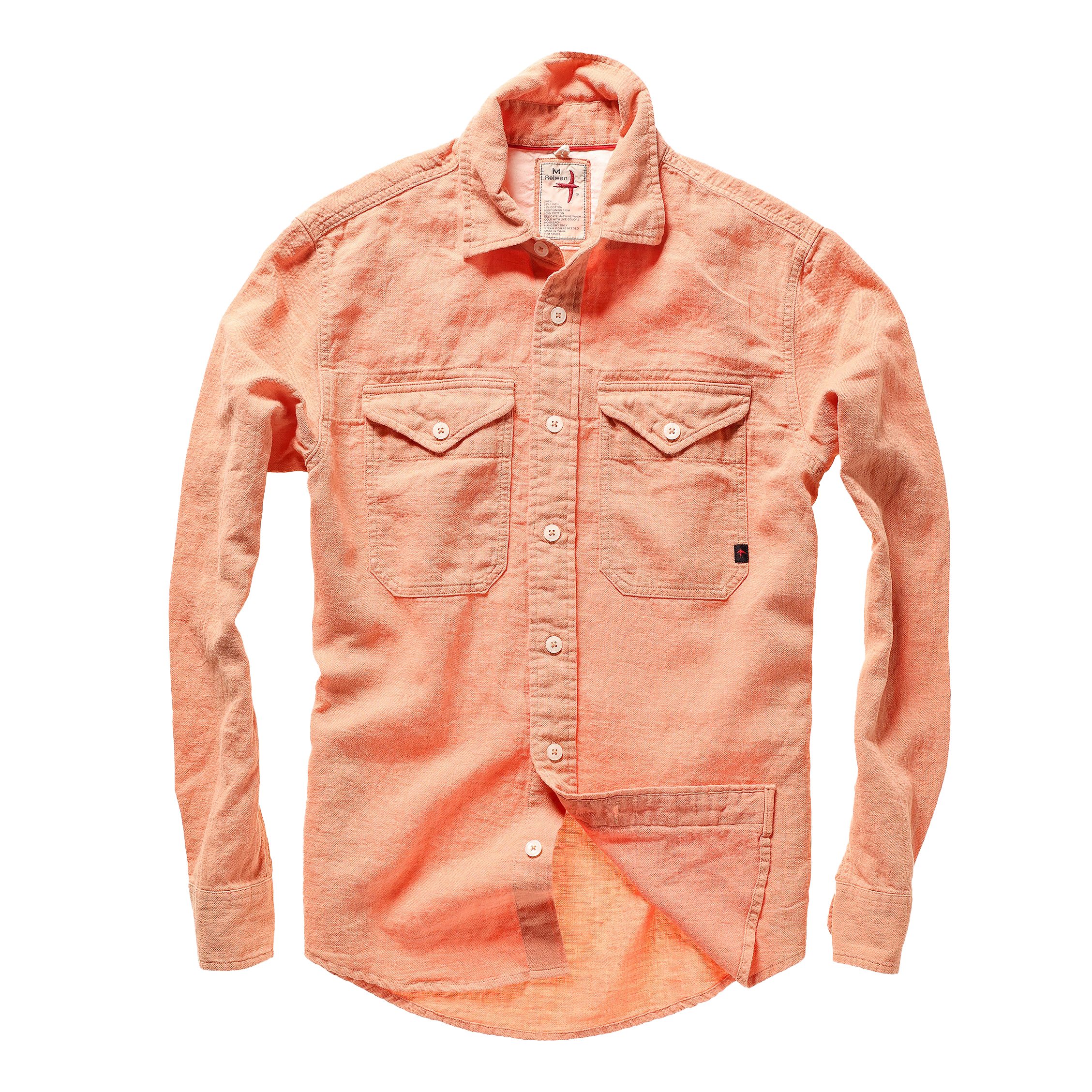 FRENKEN Slub poplin cotton shirt シャツ 34 Friday Shirt, Poplin Fun Stripe