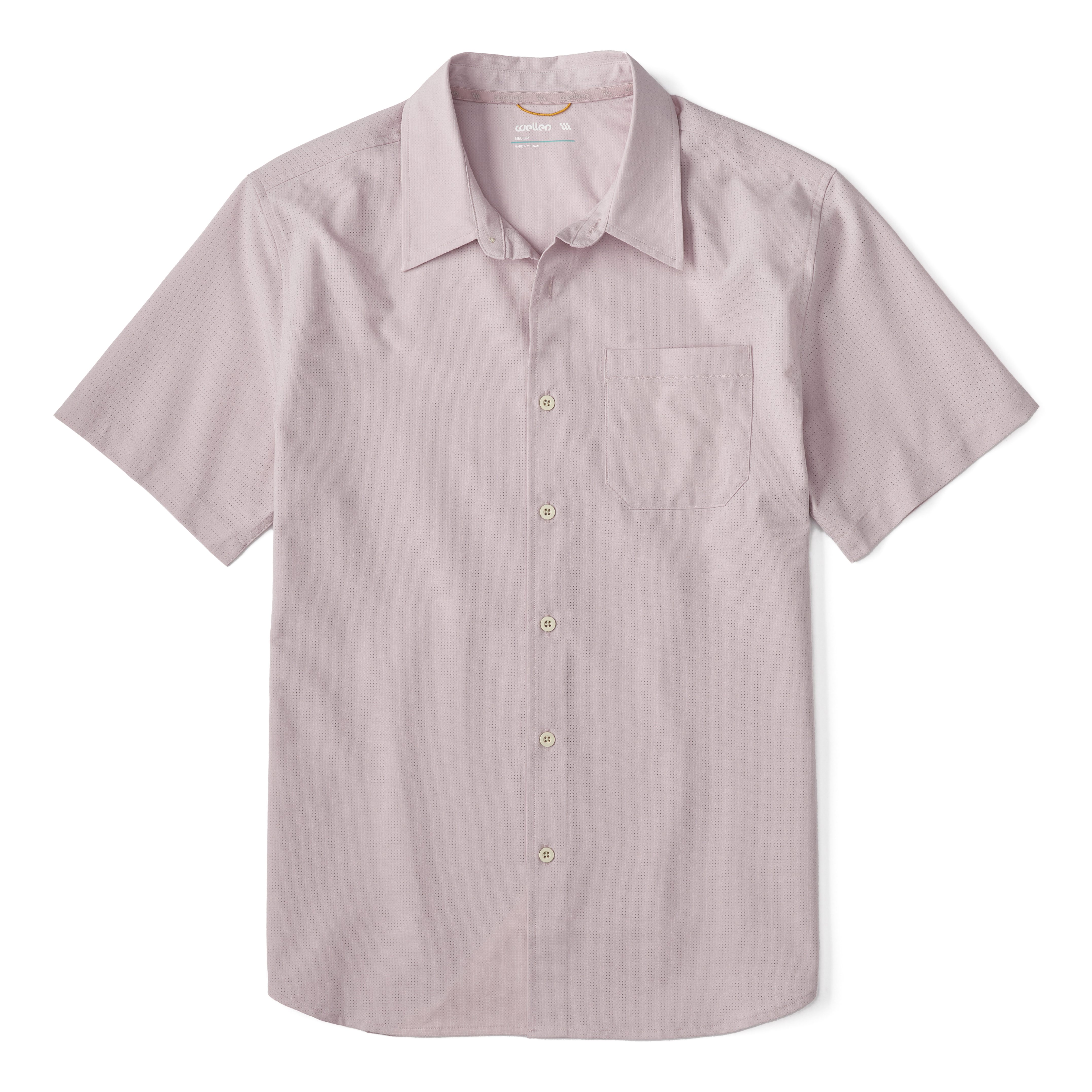 Wellen Airweave Performance Shirt - Vintage Mauve | Short