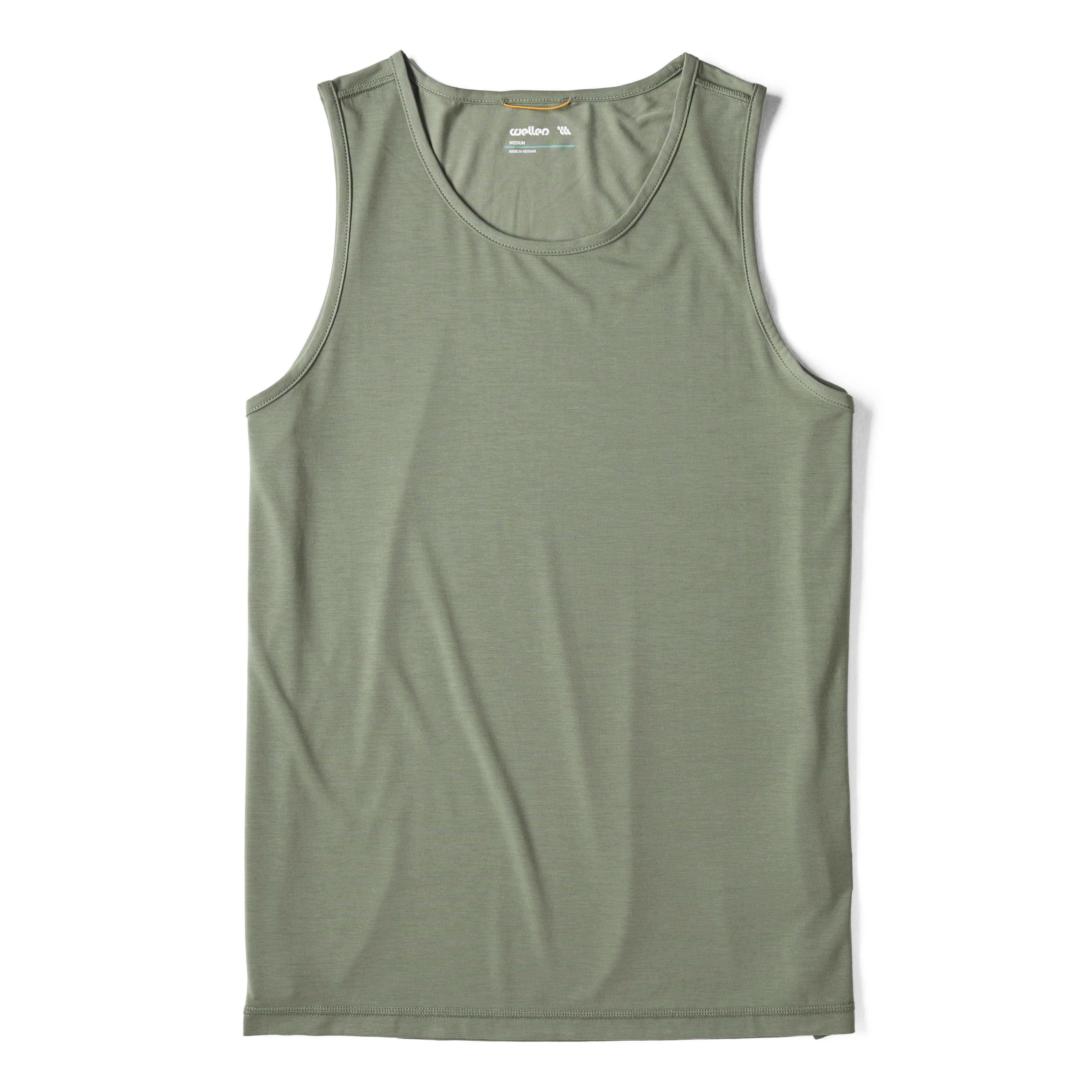 Wellen Sol Performance Tank - Agave | Active Tops | Huckberry