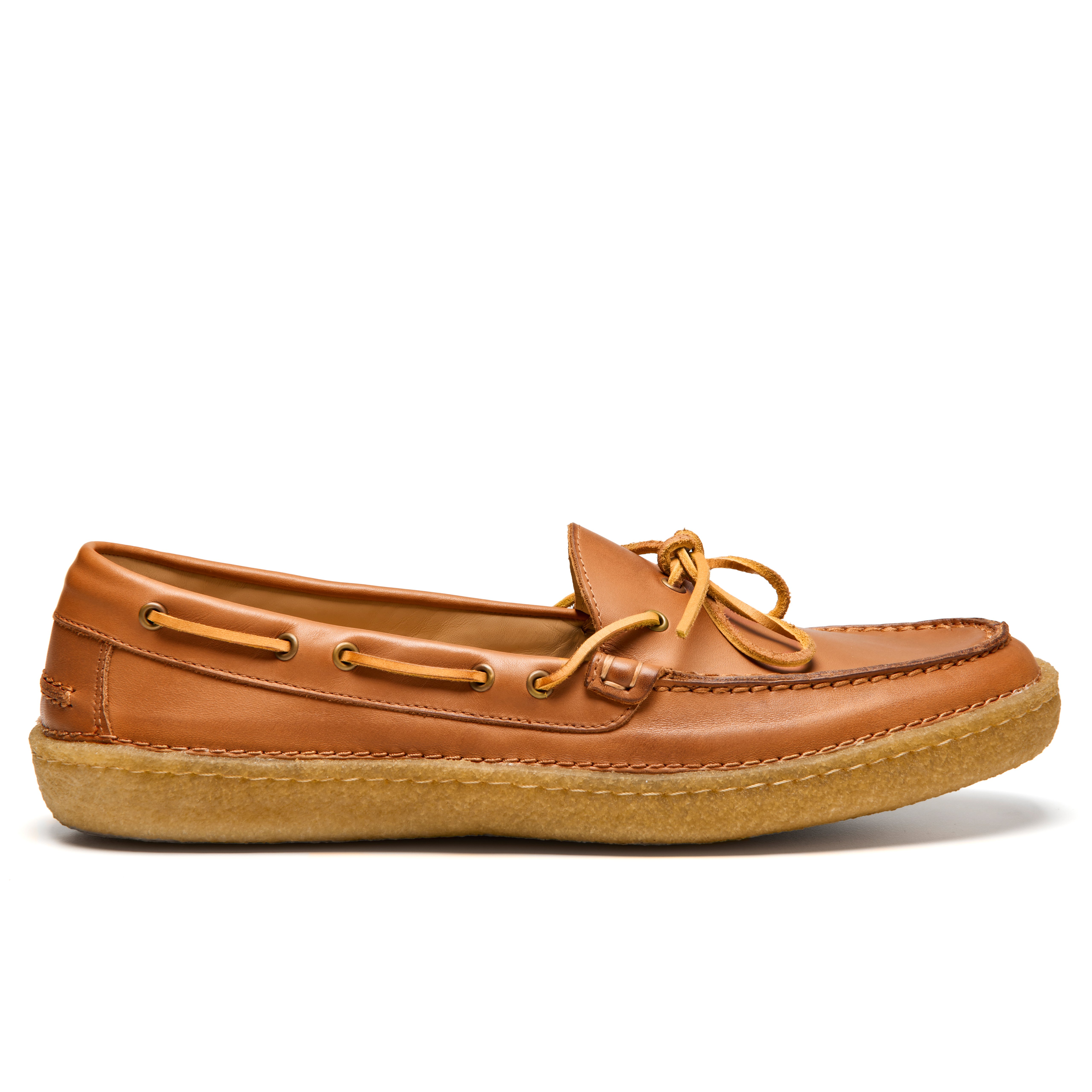 LUCA Drift Camp Moc Cognac/Gum Moccasins Huckberry