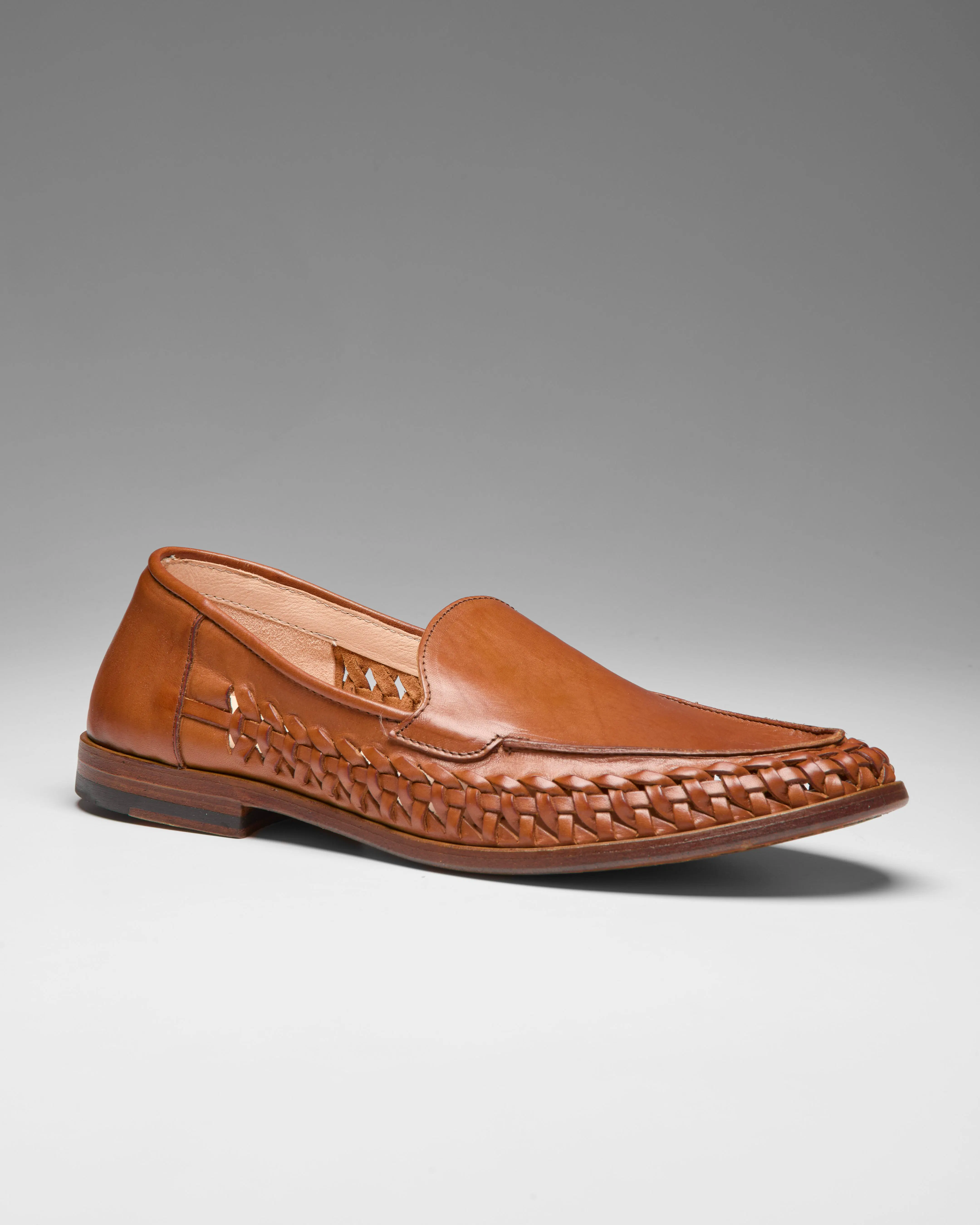 Astorflex Samaflex Woven Venetian Loafer - Tan | Loafers 