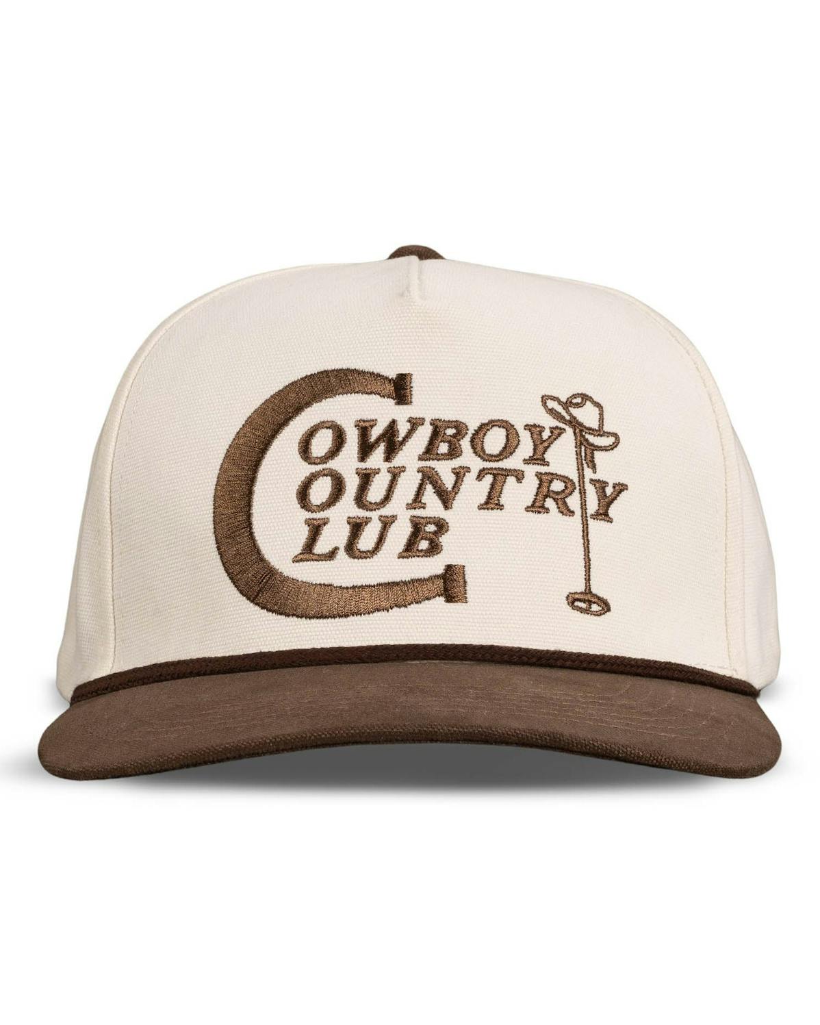 Sendero Provisions Cowboy Country Club Snapback Hat Cream