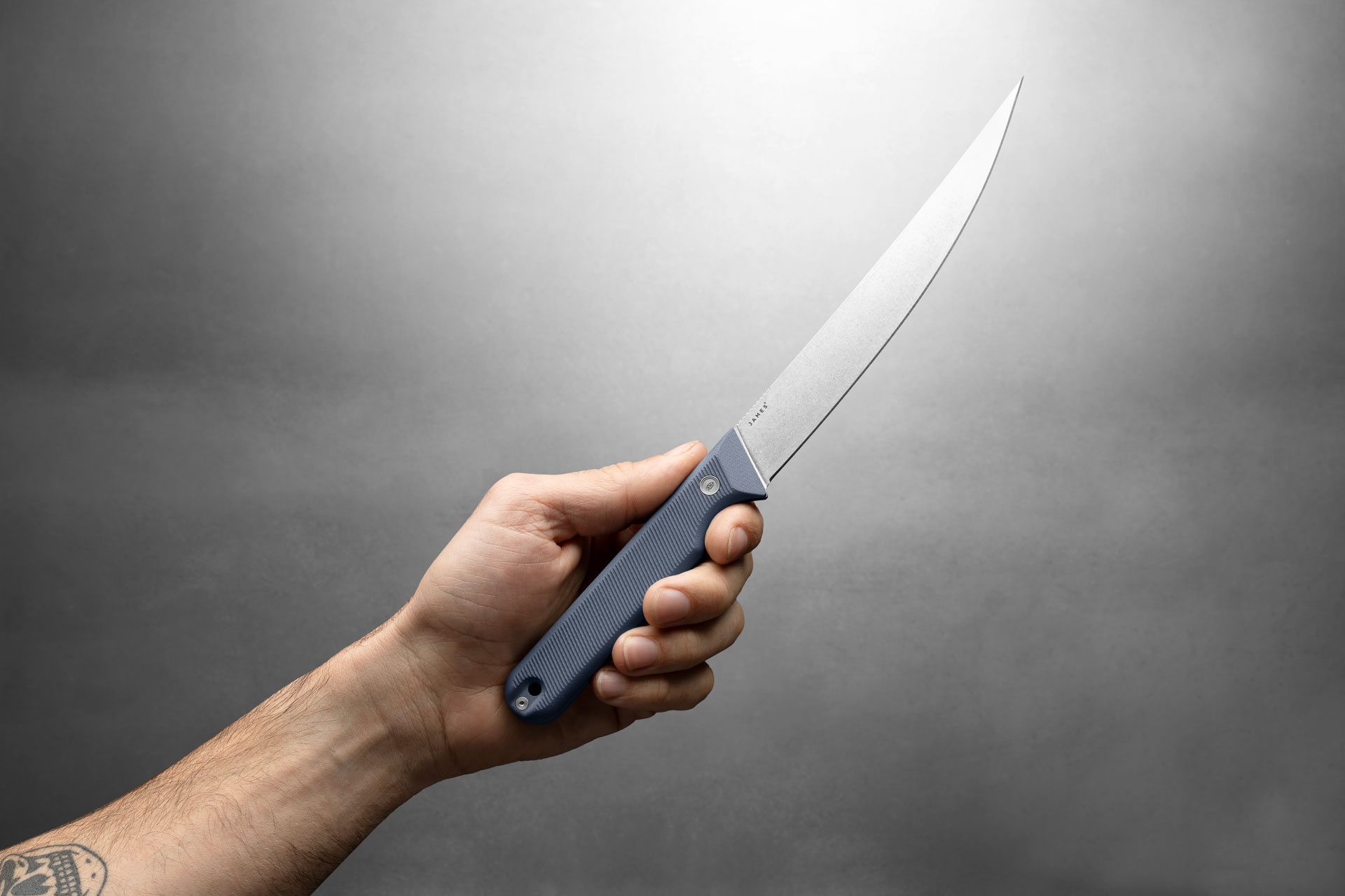 The James Brand The Humbolt Knife - Tidal Blue + Stonewash