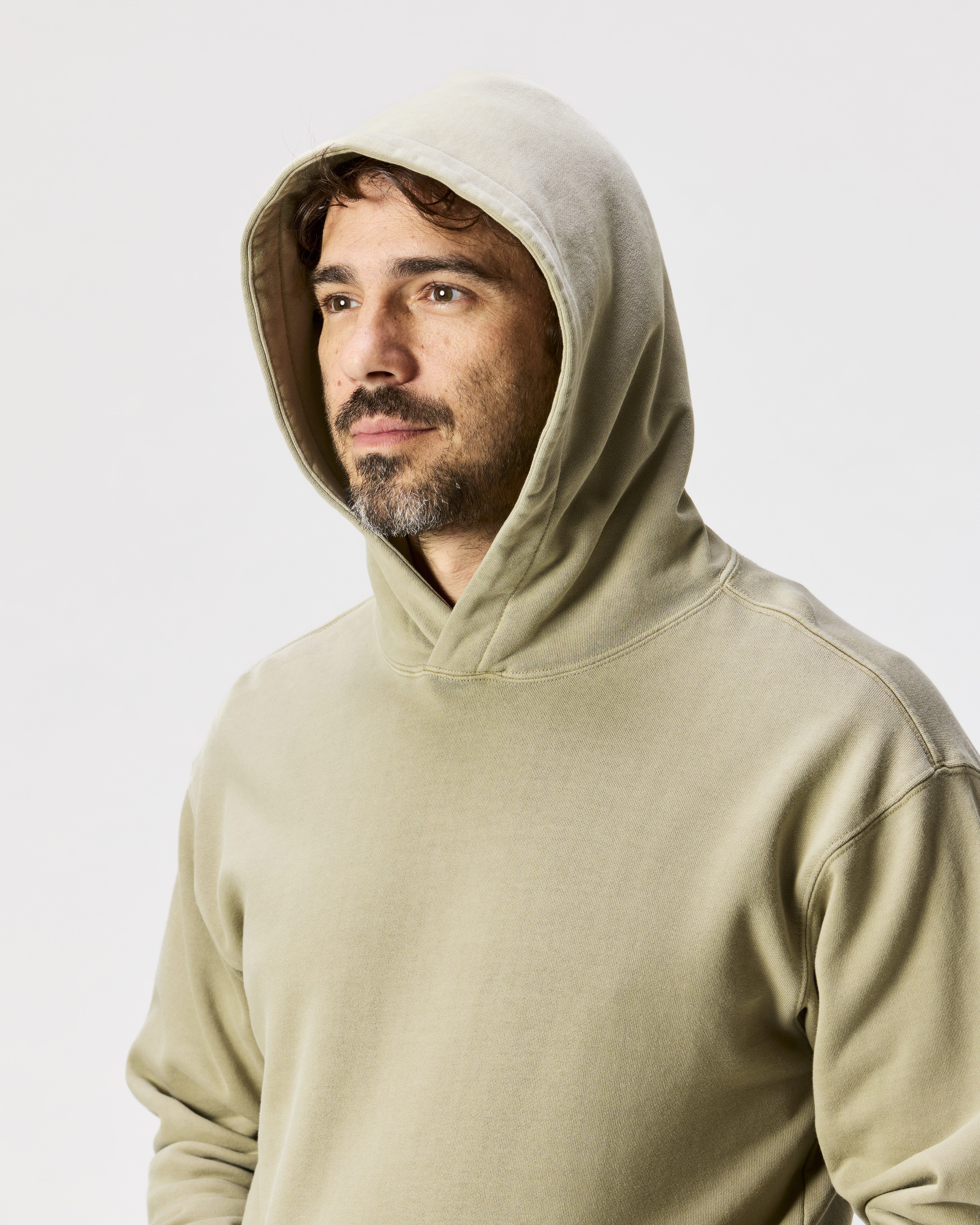 Flint and Tinder Midweight Terry Pullover Hoodie - Sage