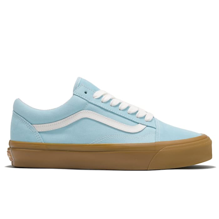 【Vans】ブルー Premium Old Skool Gum スニーカー Vans Premium Old Skool Sneaker - Gum Crystal Blue | Casual