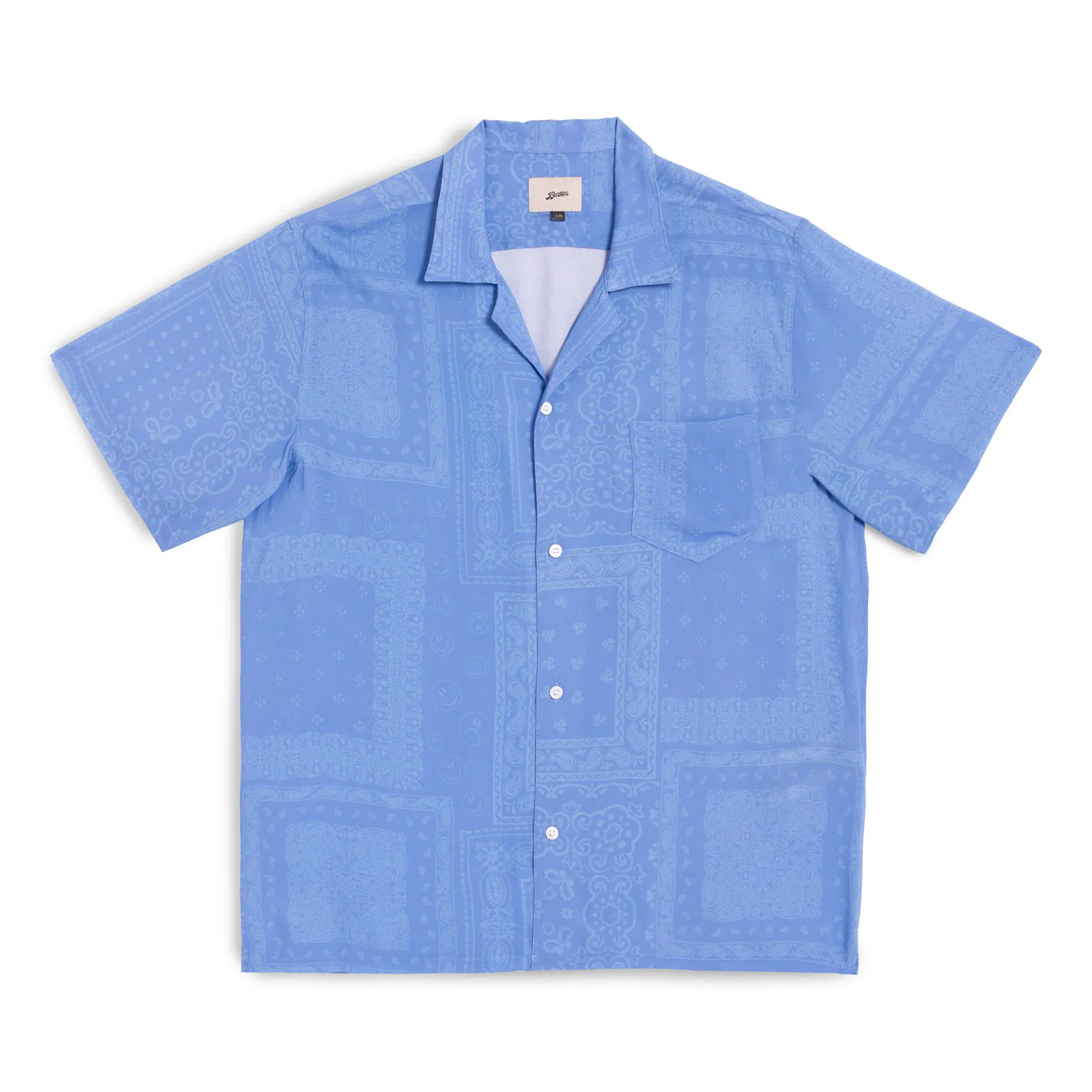 Beach Camp Collar Short Sleeve Shirt
