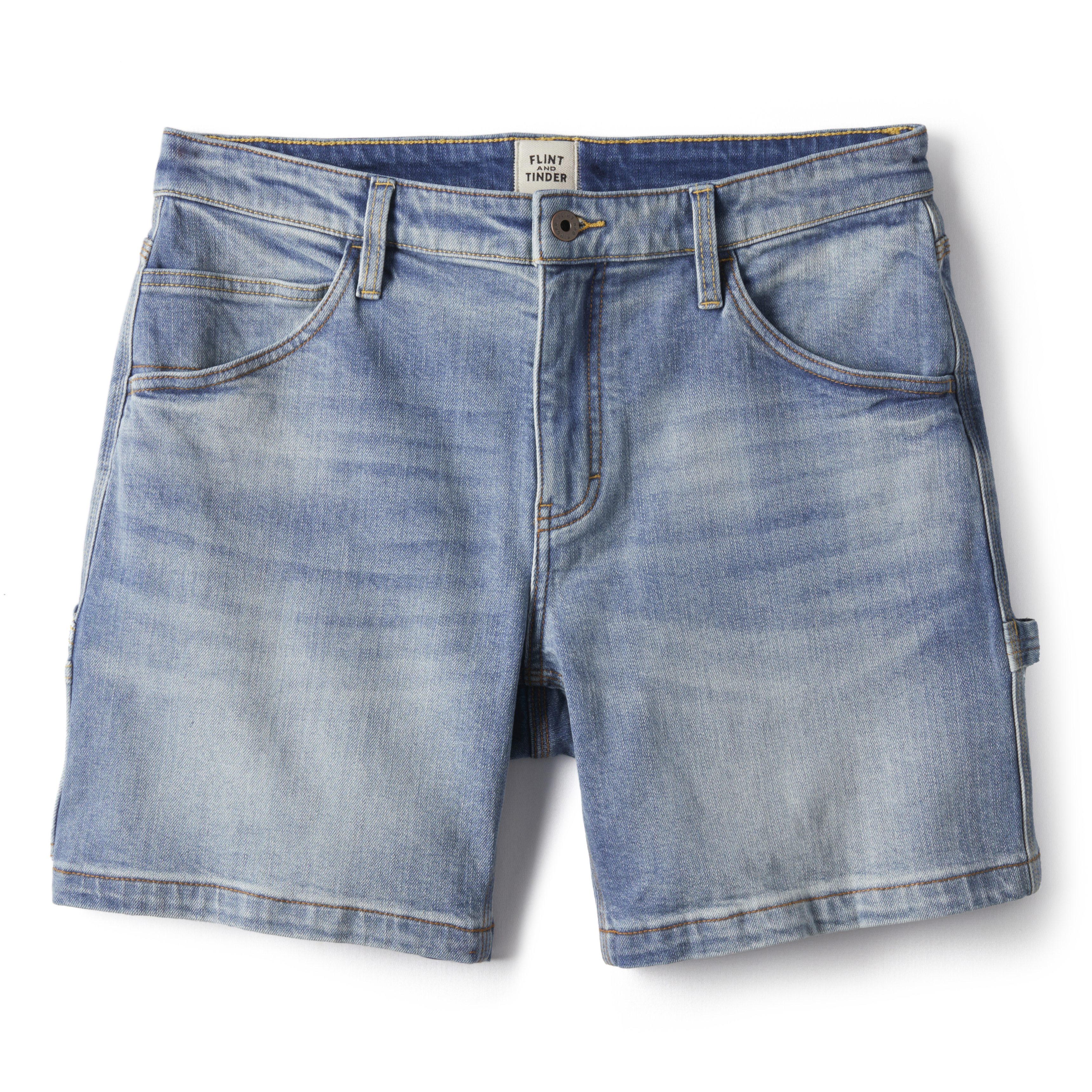 Flint and Tinder Carpenter Short - Stonewash | Cargo Shorts