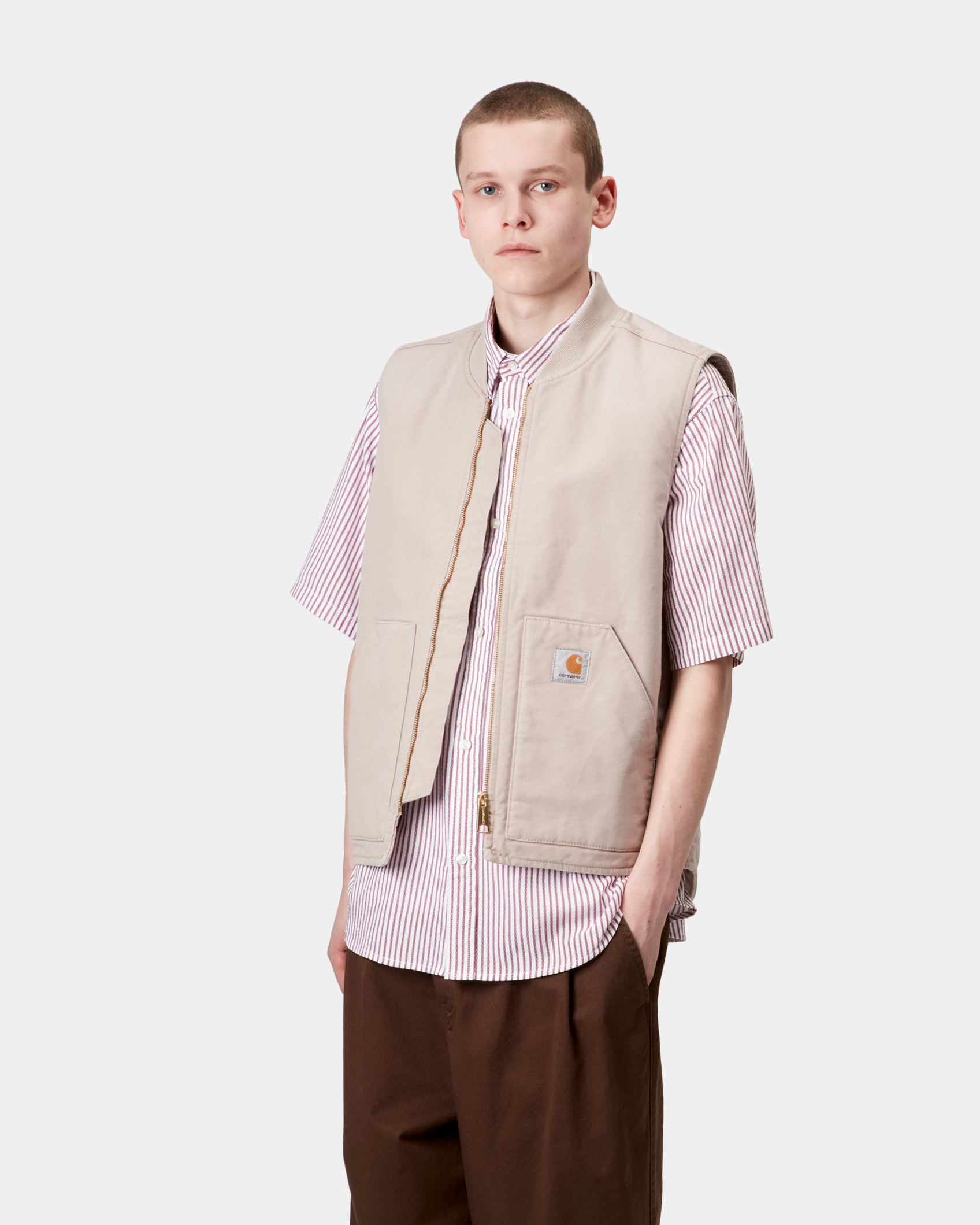 Carhartt WIP OG Classic Vest - Dusky Beige | Vests | Huckberry