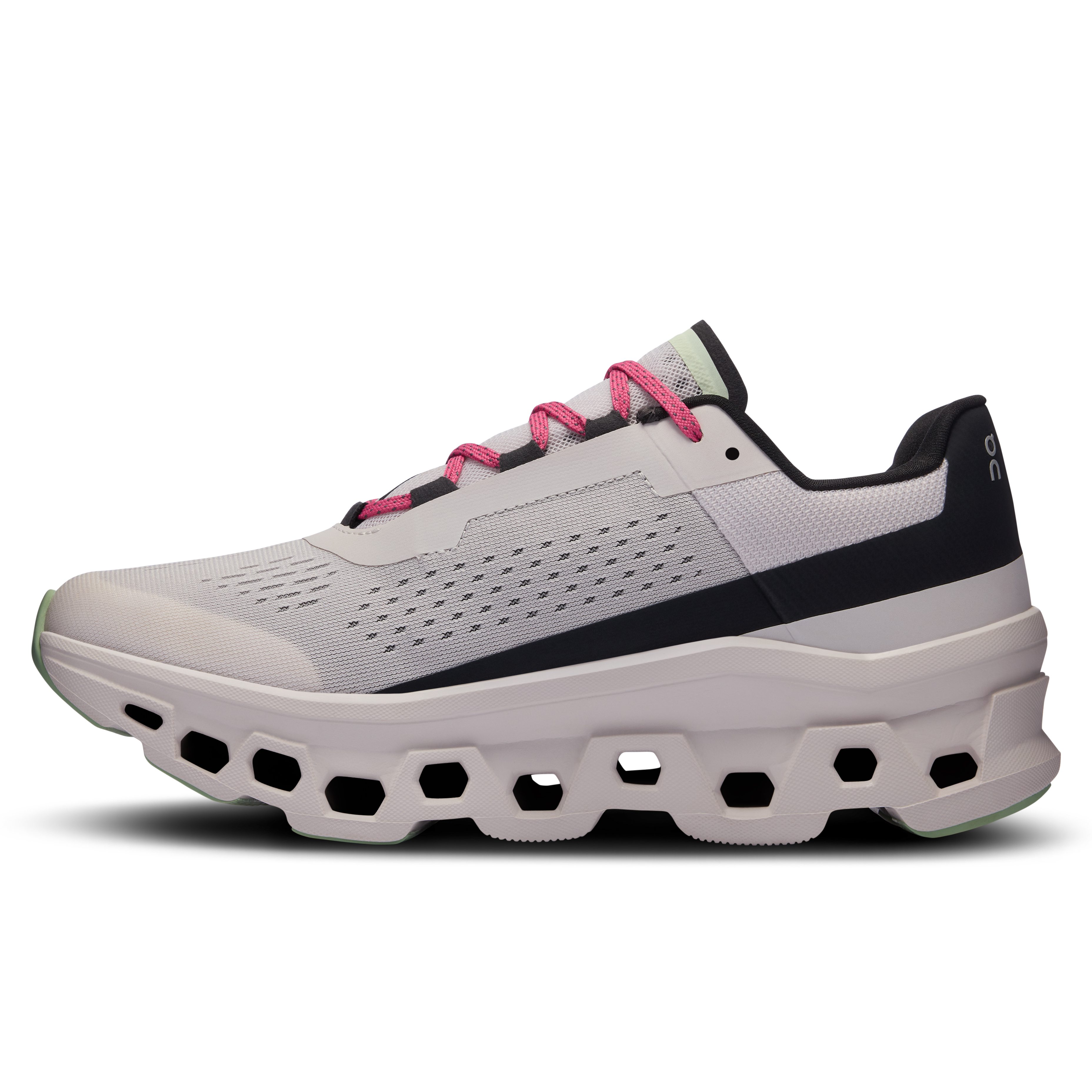 On Cloudmonster Sneaker - Frost | Black | Performance