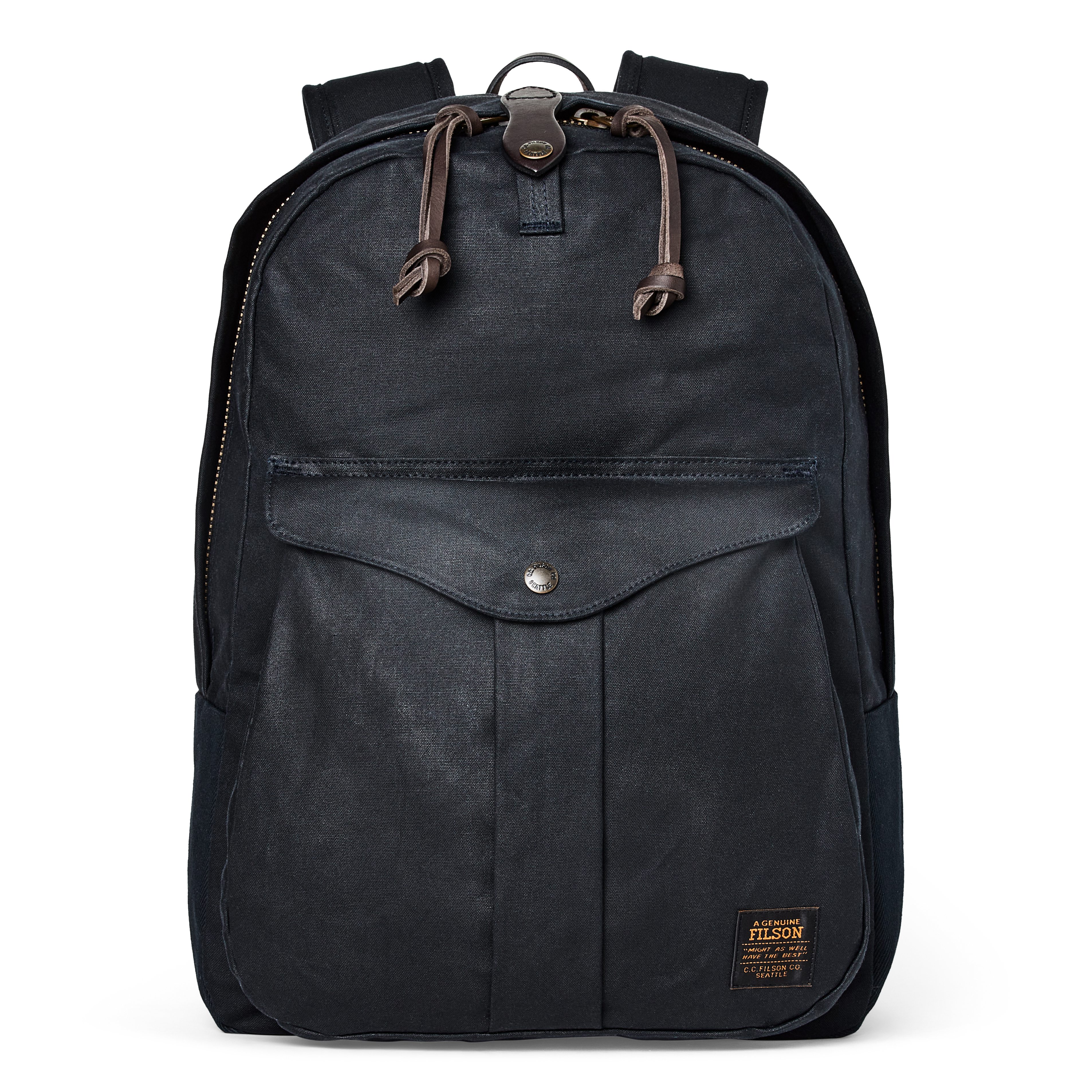 Filson Journeyman Rugged Twill Backpack - 23L - Navy | Backpacks