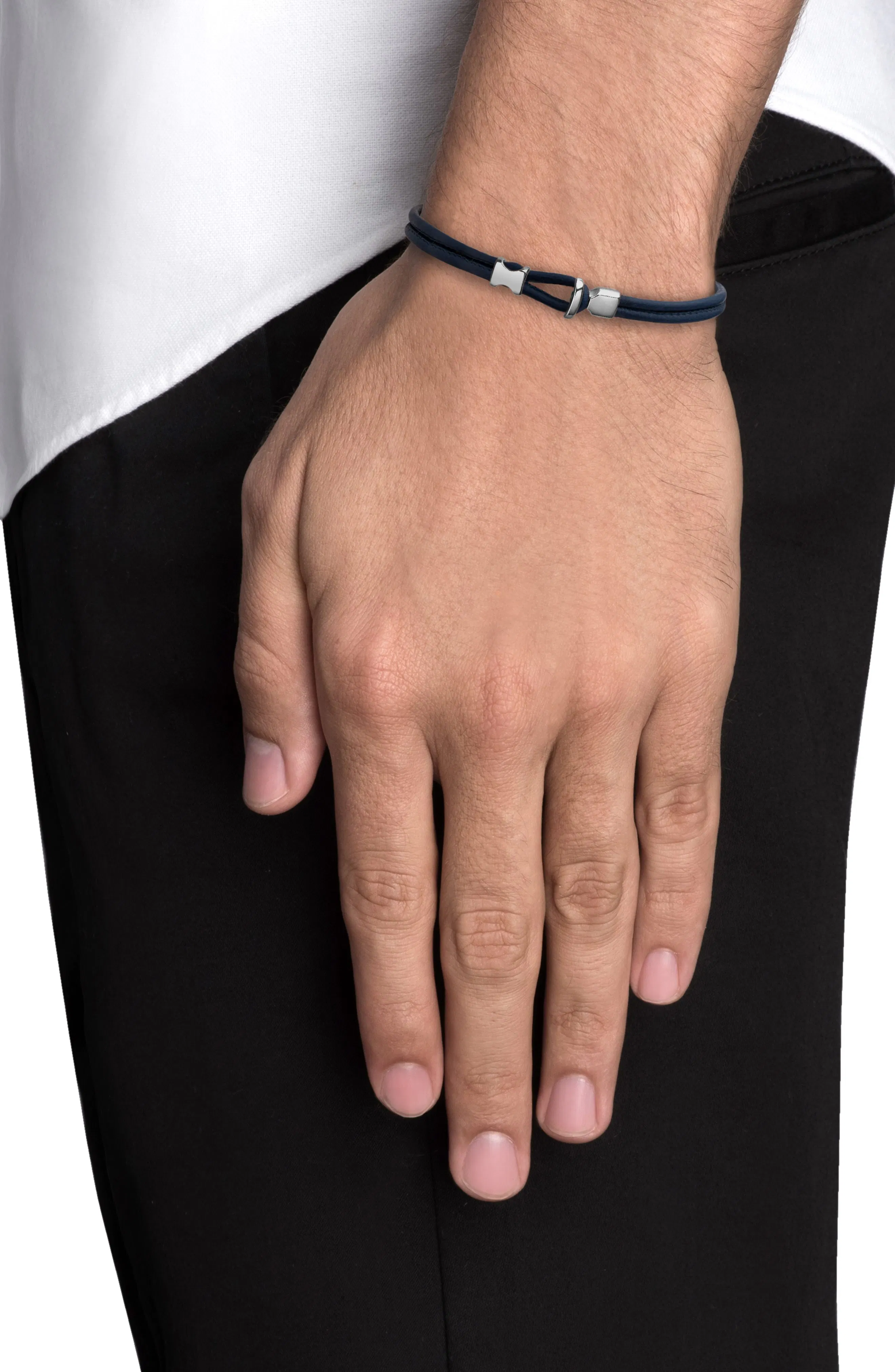Miansai Orson Loop Bracelet - Navy Blue | Bracelets | Huckberry