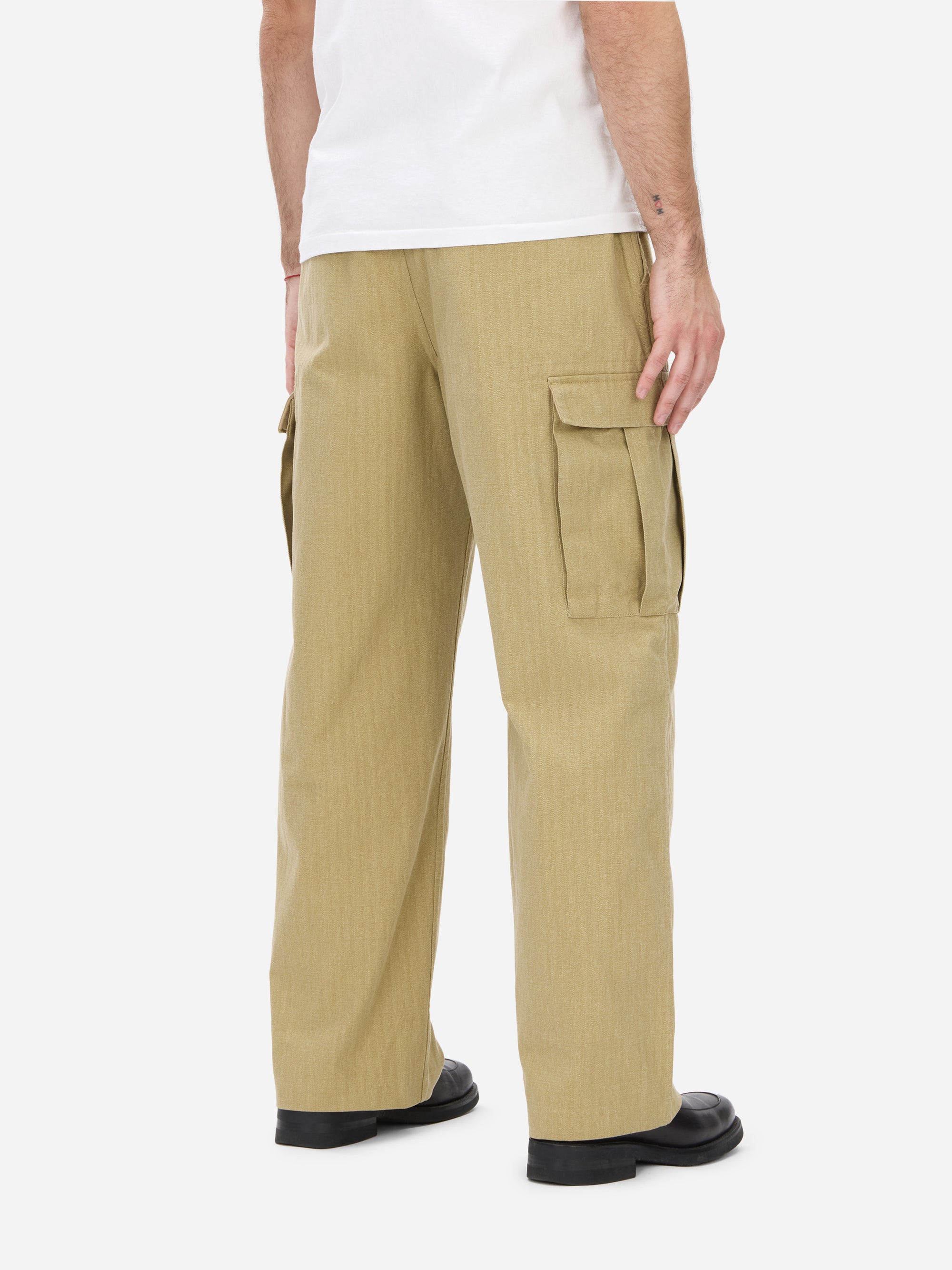 BREATH TRIPLE CARGO PANTS Benjazzy着用 NEWRICH TRIPLE CARGO PANTS / COTTON BLACK – BREATH - サイズ