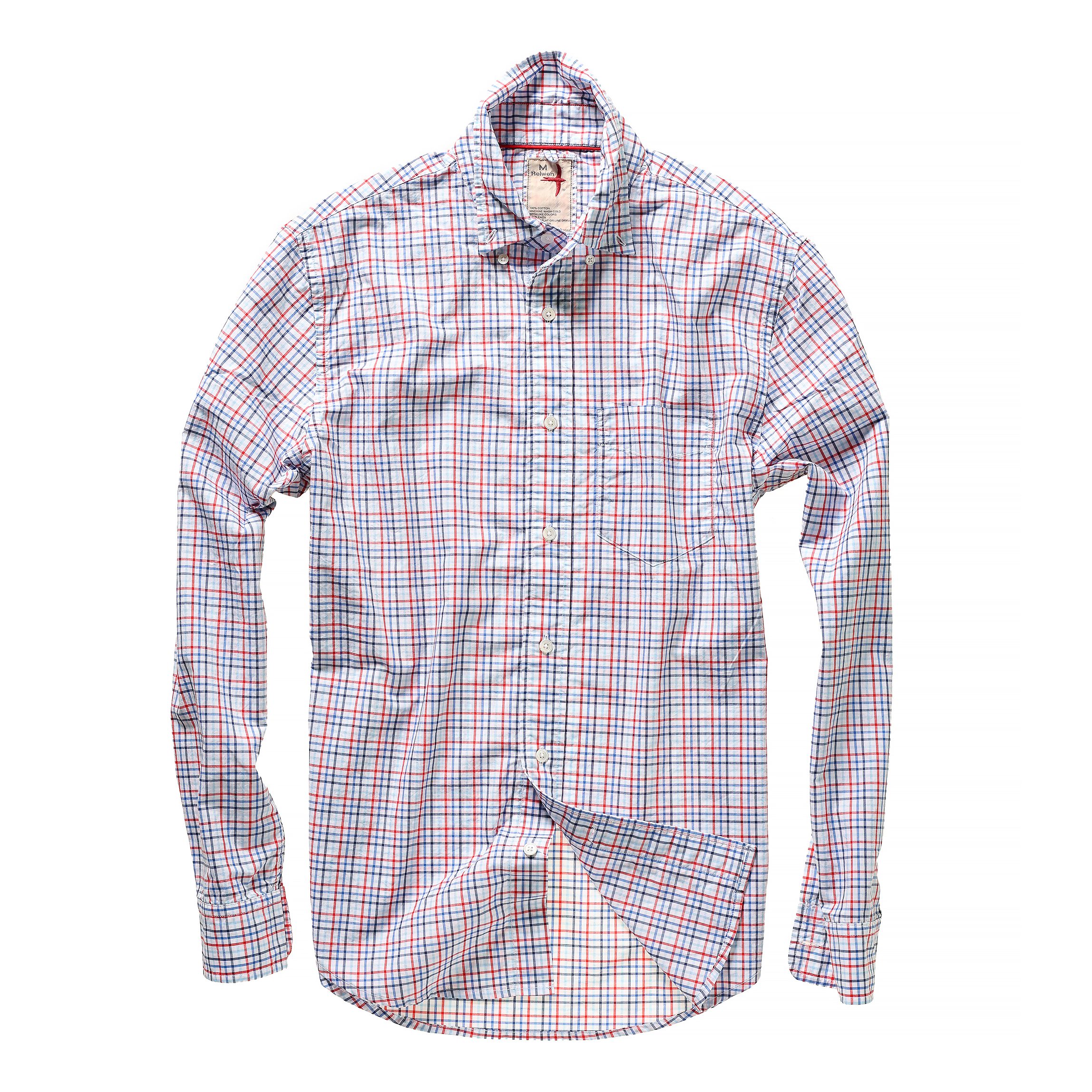 Graph Plaids Long Sleeve Shirt