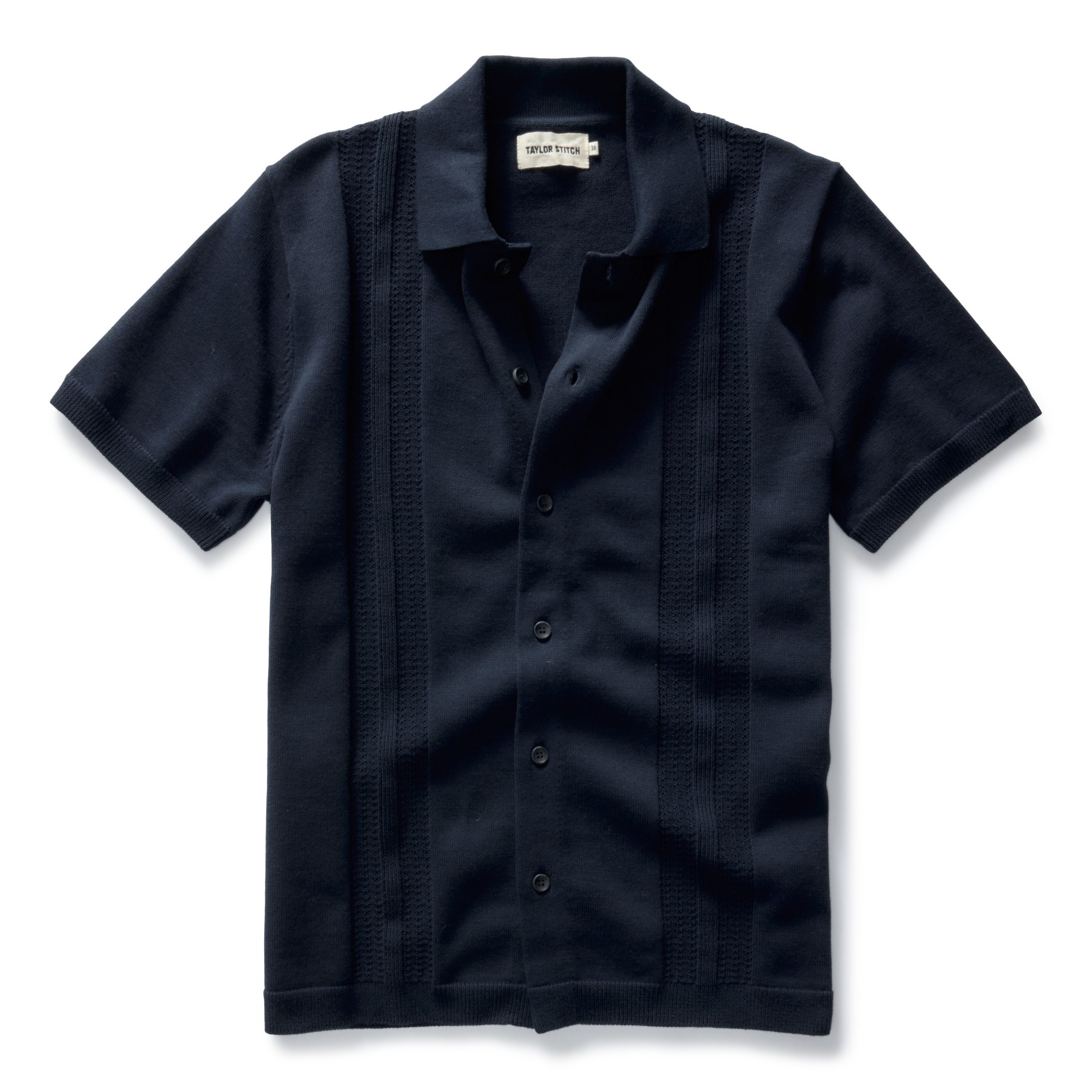Taylor Stitch The Button Down Polo - Navy Stripe | Polo