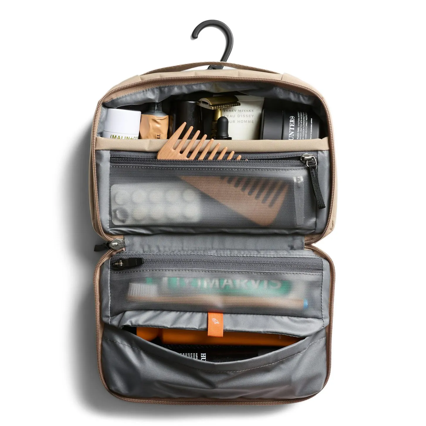 Bellroy Hanging Toiletry Kit - Stone | Packing Cubes & Dopp Kits