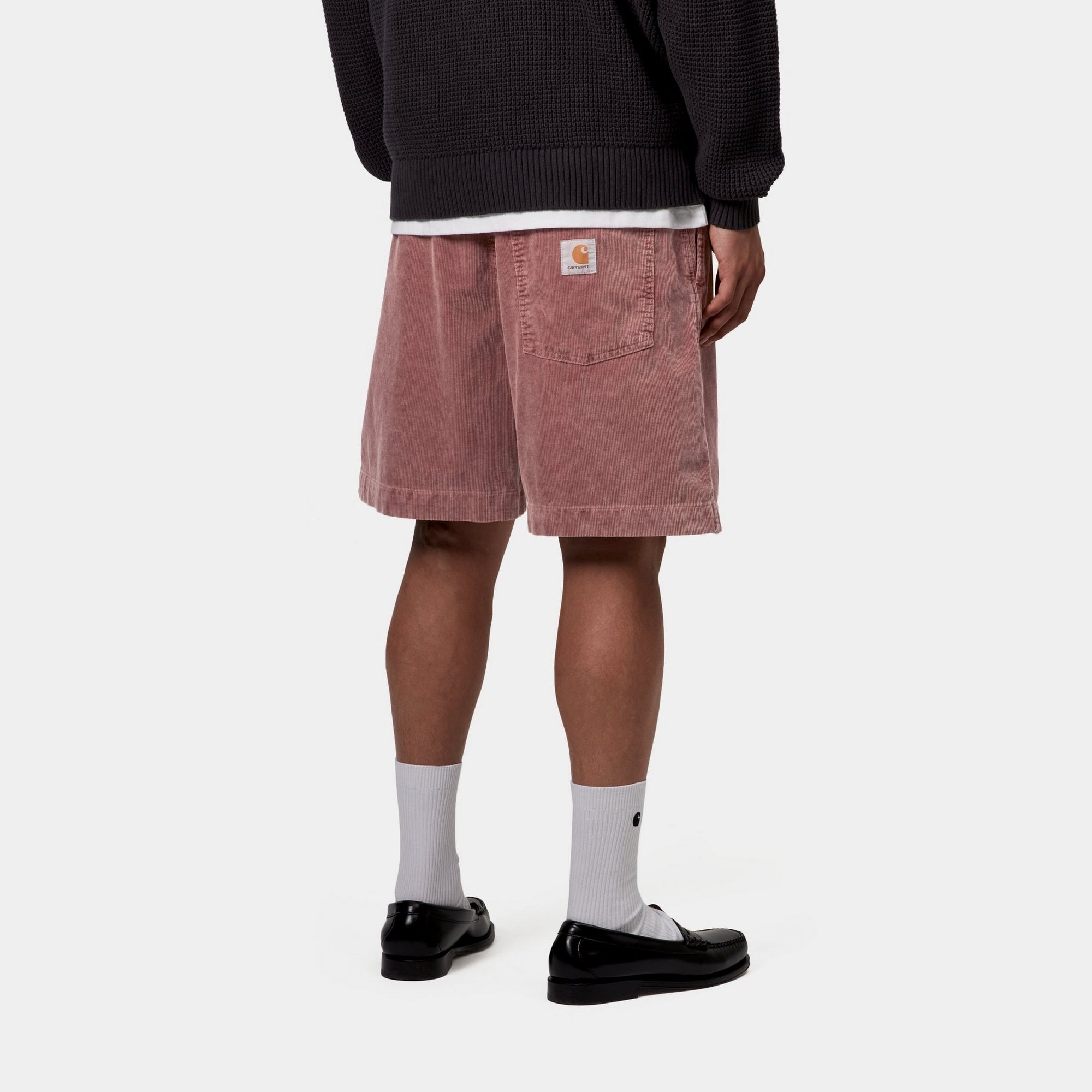 【carhartt】\"Reynold Short\"コーデュロイ製ショーツ/dusky pink carhartt】