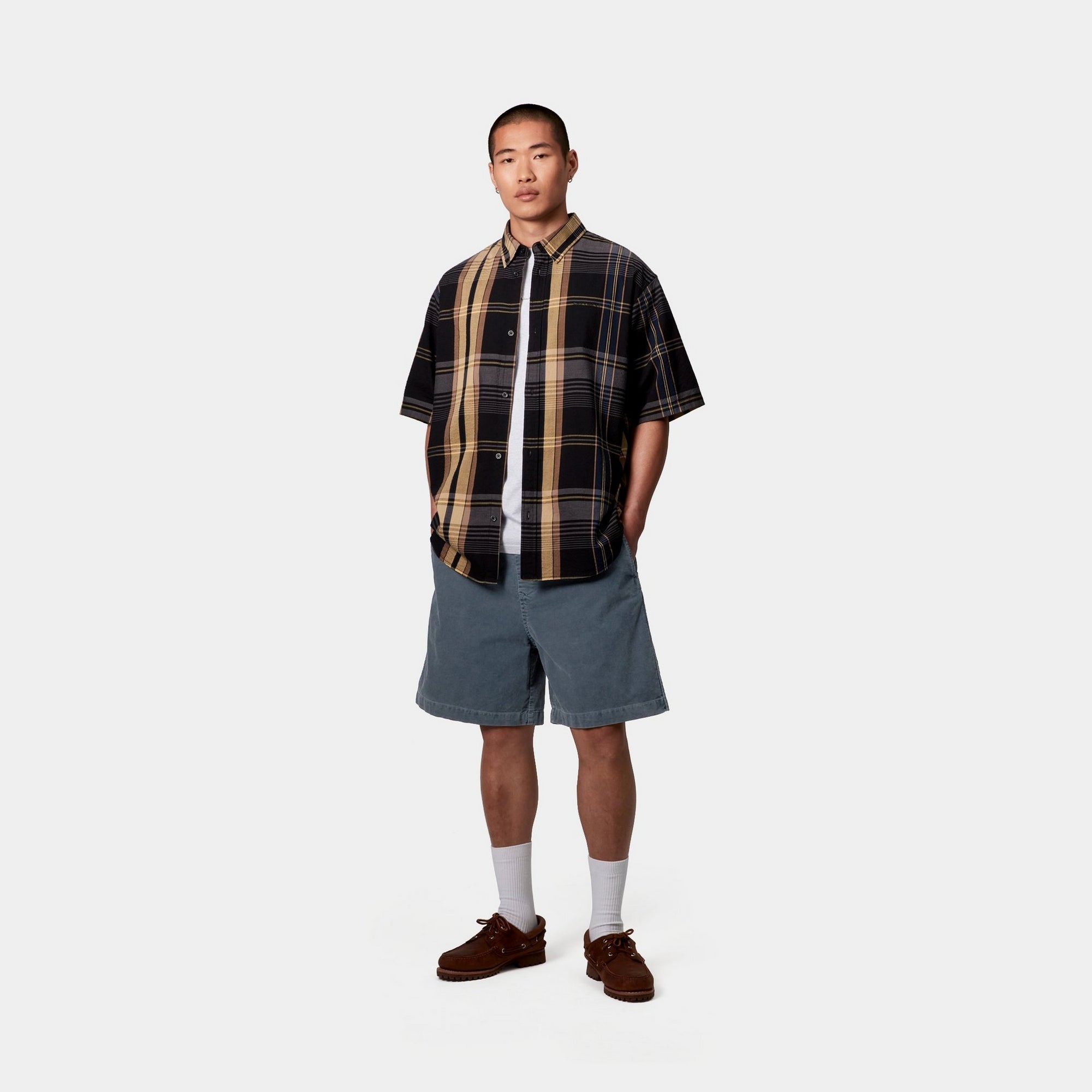 Carhartt WIP Reynold Short - Dusky Blue | Casual Shorts