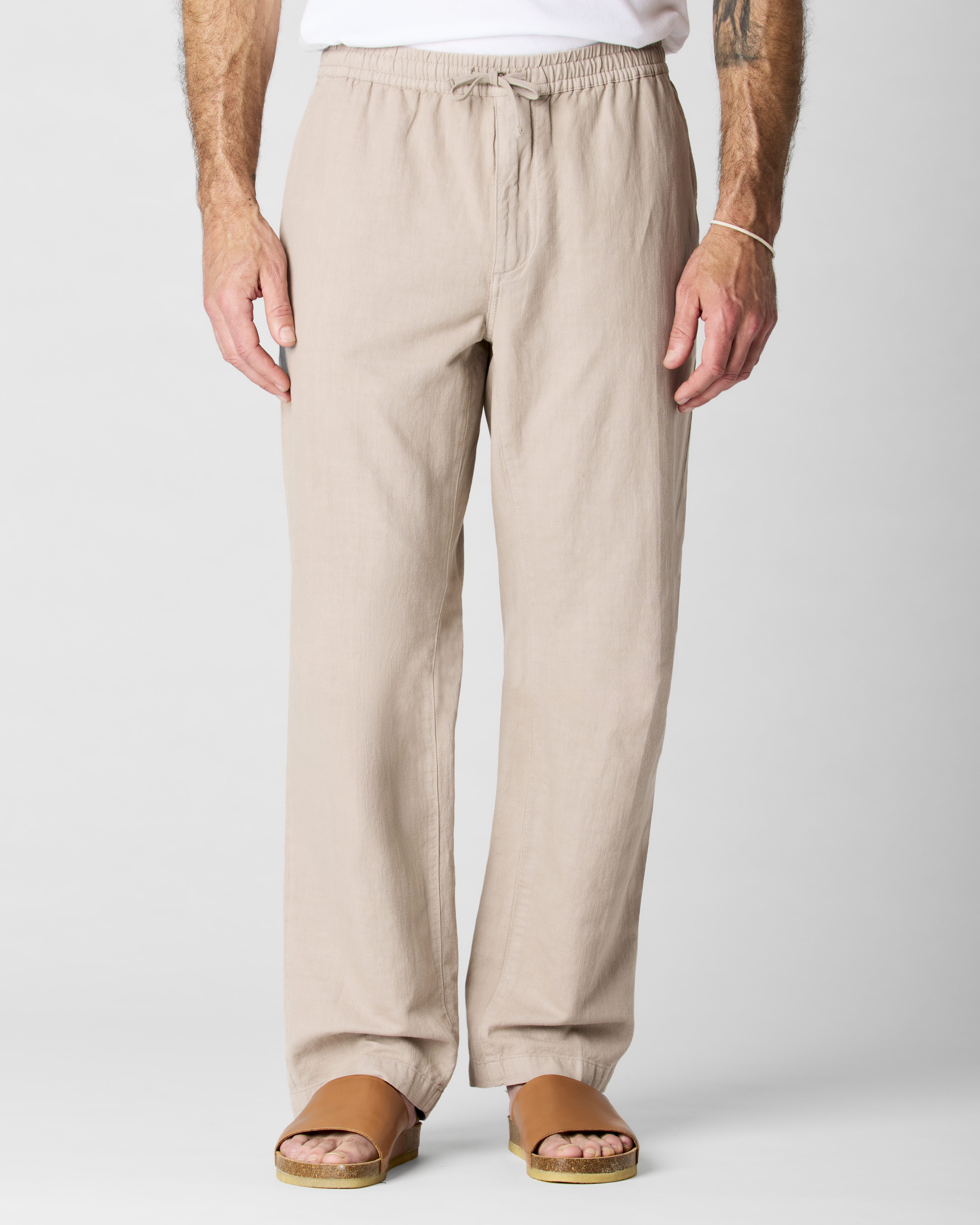 【COLOR iN ID】Batter cotton pants SlimSation Straight-Leg Pincord Pants | Appleseed's
