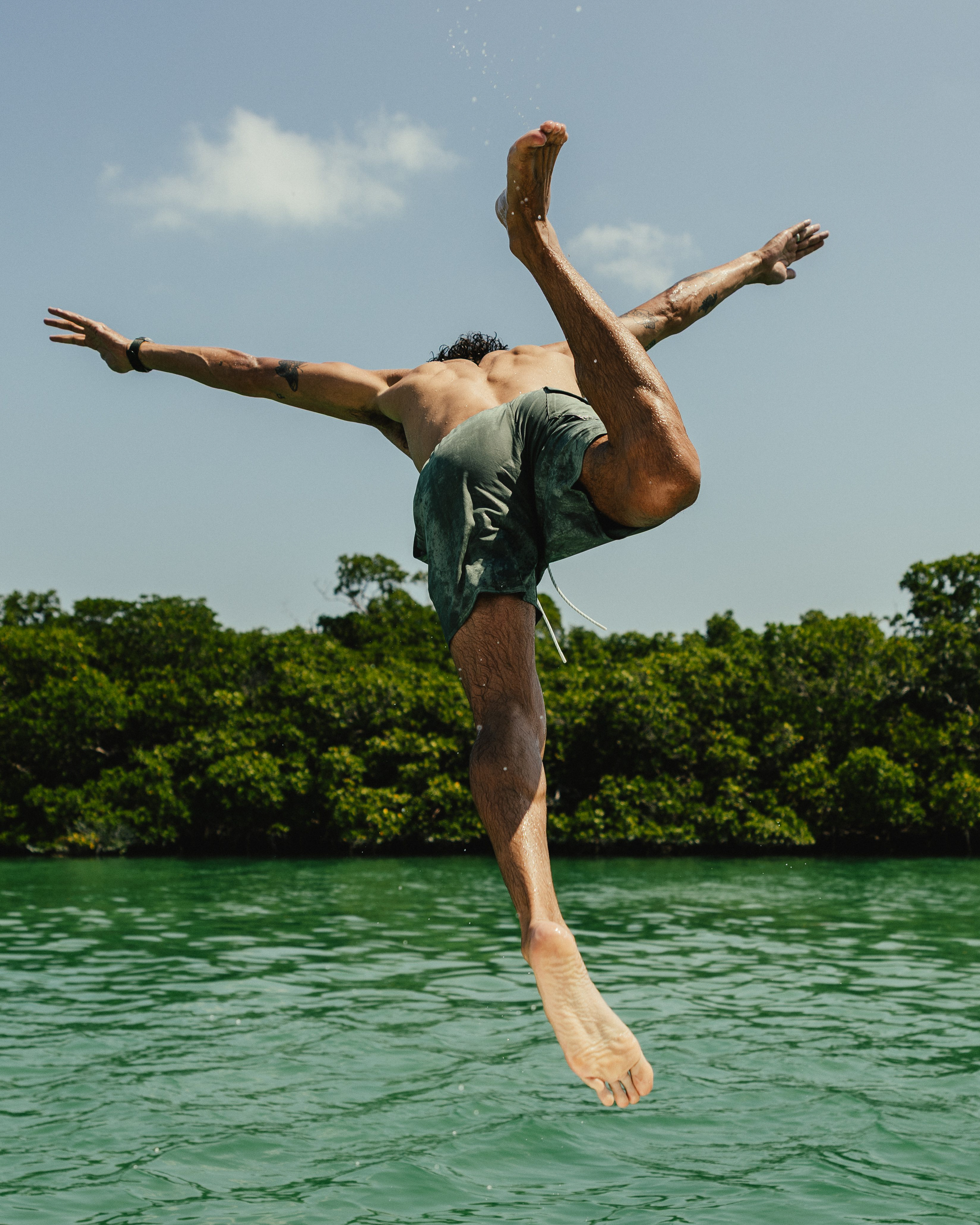 salsationウエア7 Wellen Performance Lined Swim Trunks - 7