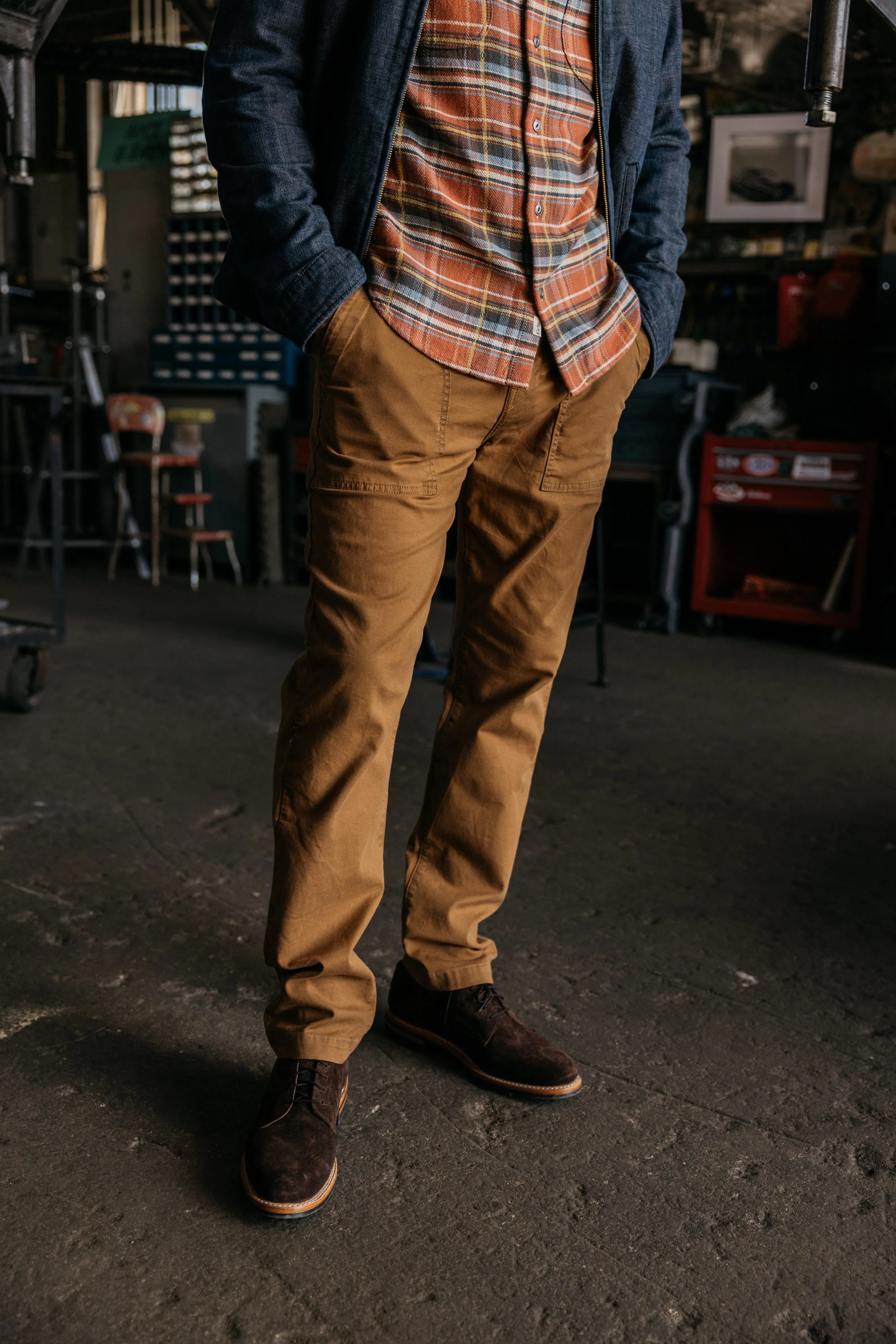Hiroshi Kato The Fatigue Pant - Whiskey | Workwear Pants | Huckberry