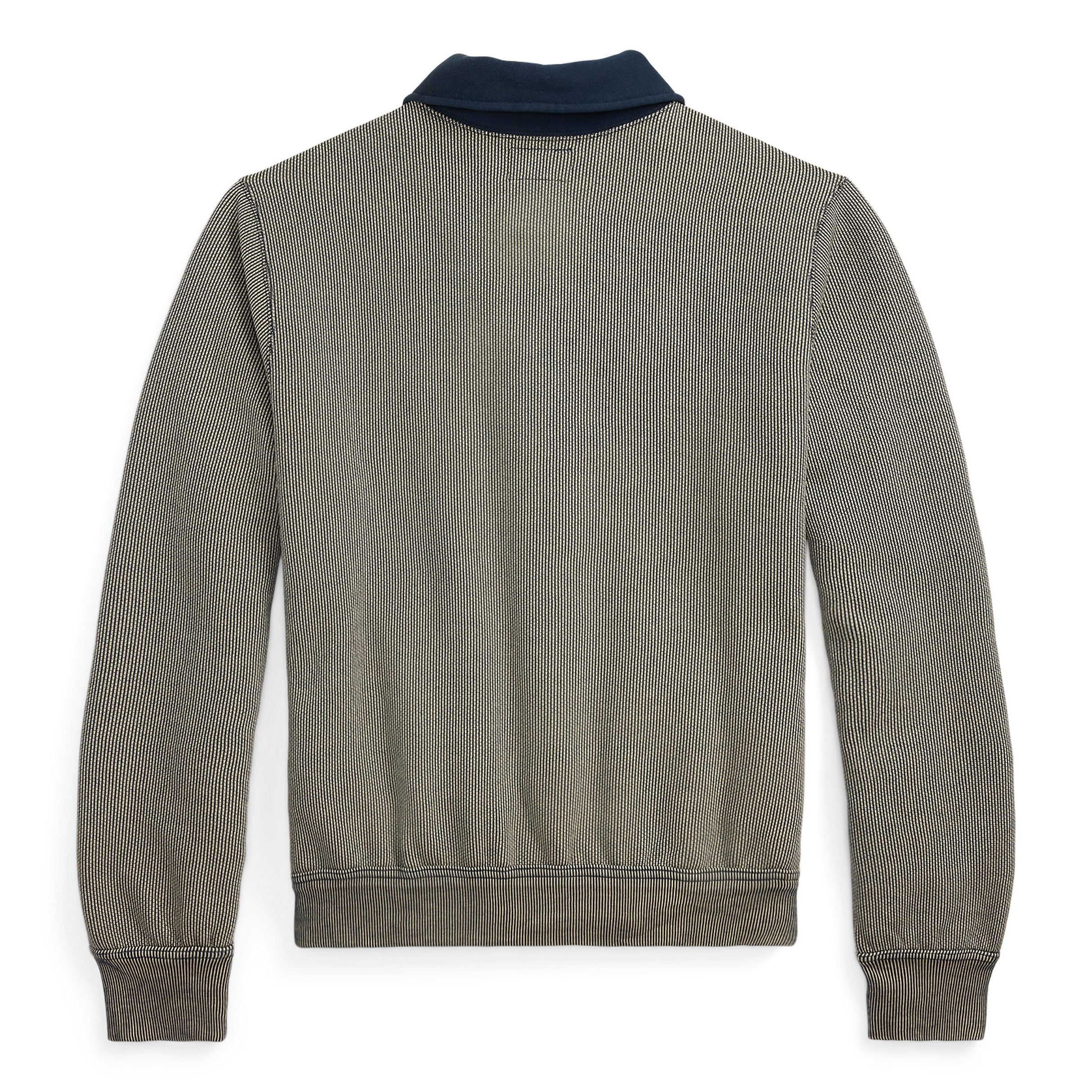 RRL Striped Jacquard-Knit Cardigan - Navy Multi | Cardigan