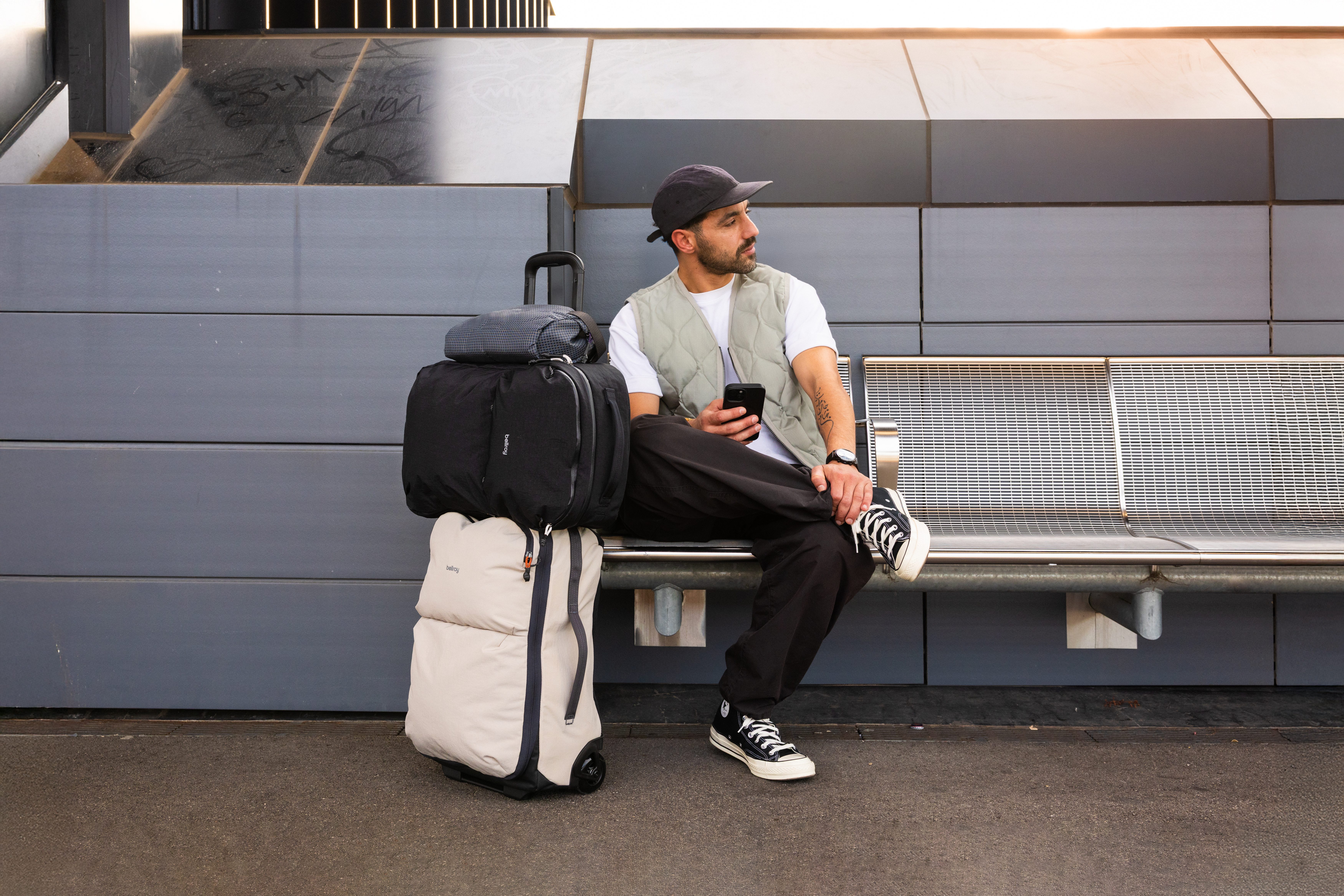 バッグ Bellroy Lite Travel Pack 30L Black Lite Travel Pack | Carry-on Travel Backpack 30 L & 38 L