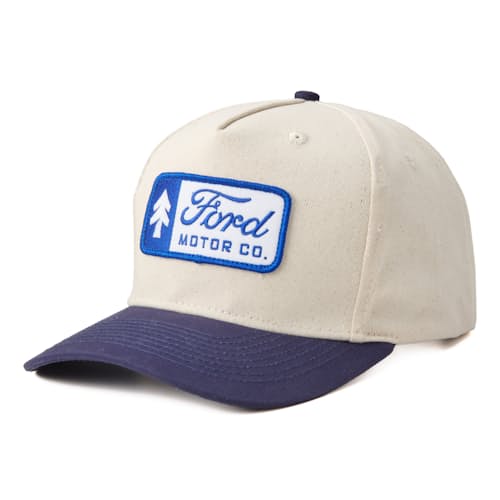 Huckberry x Ford Ford Motor Two-Tone Snapback Off-White/Navy