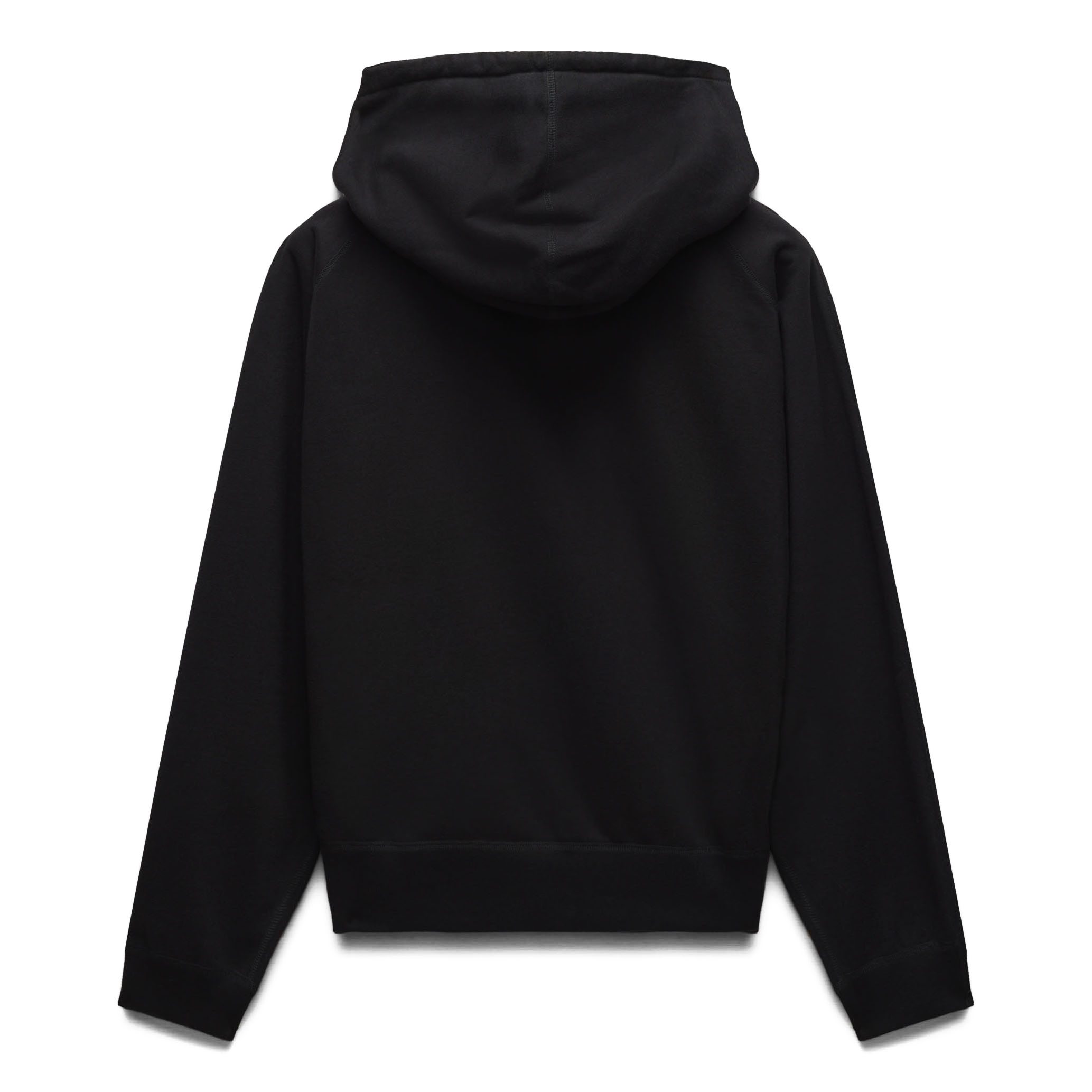 Reigning Champ Midweight Terry Relaxed Zip Hoodie - Black | Full