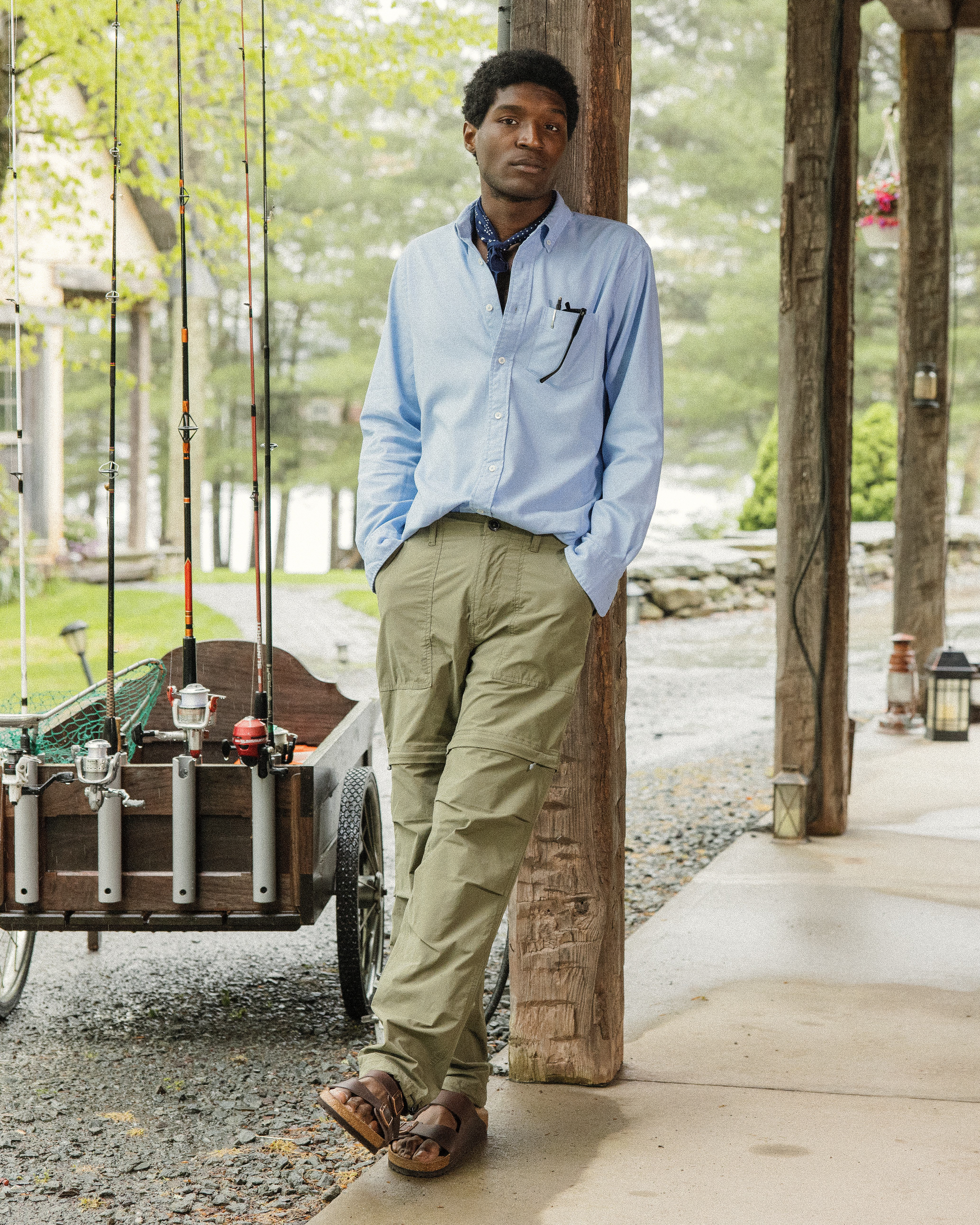 Relwen Zip-Off Utility Pant - Surplus Olive | Casual Pants | Huckberry