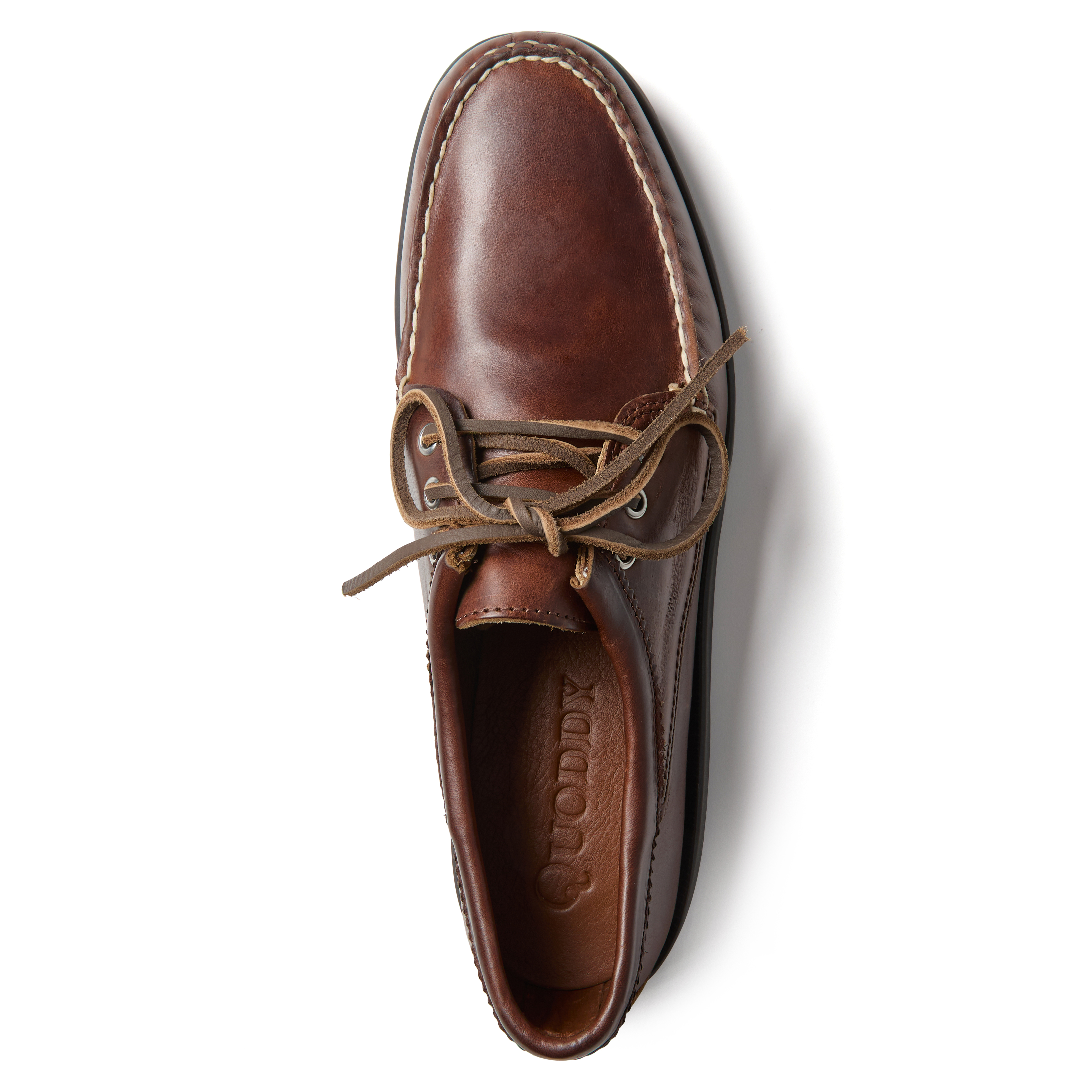 QUODDY BLUCHER モカシン クロムエクセル　ブラウン　US10 Quoddy クオディ QUODDY BLUCHER MOCCASIN ブラッチャーモカシン