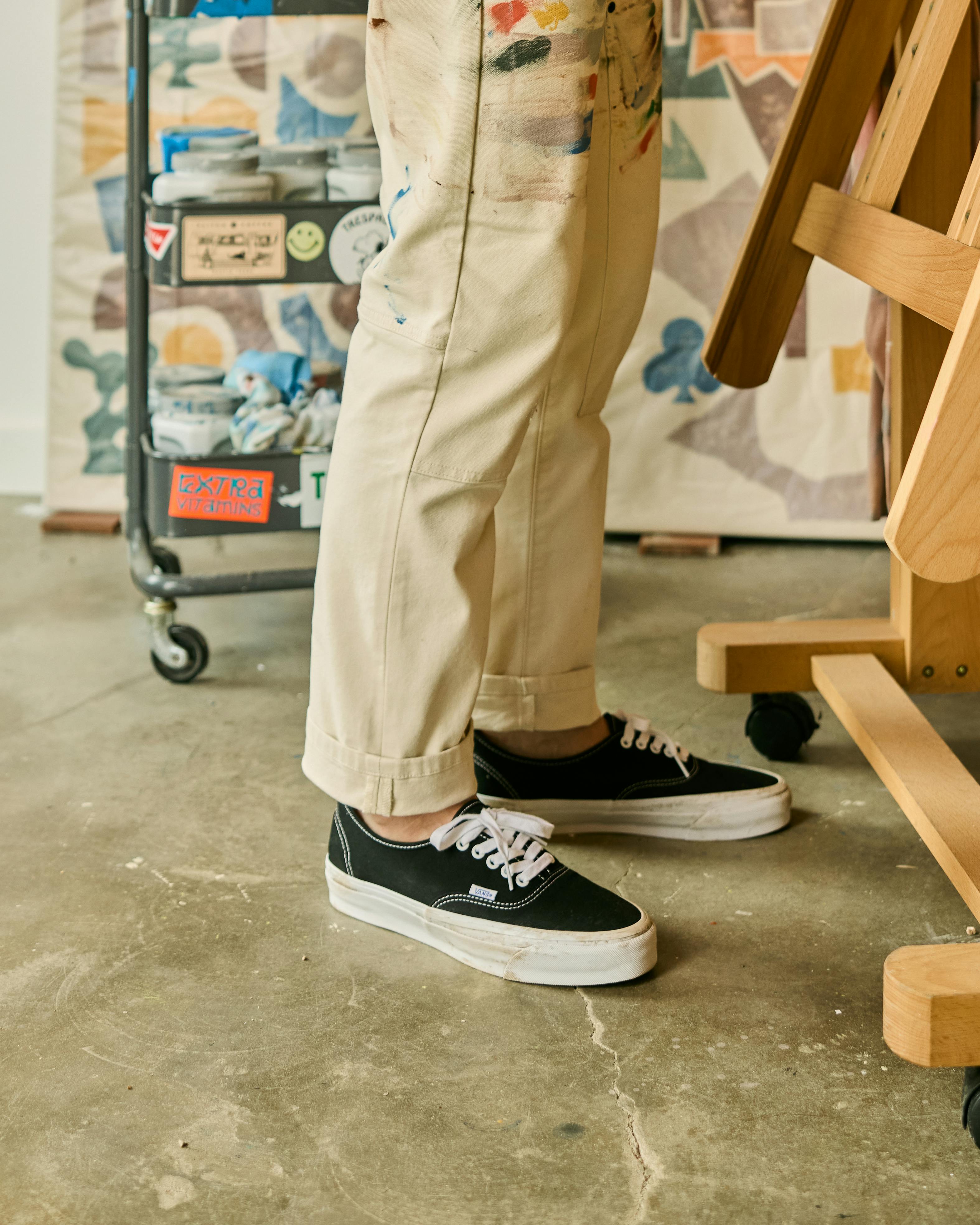 Wear Vans Authentic Khakis With Vans Outfit Vans Shoes Khaki