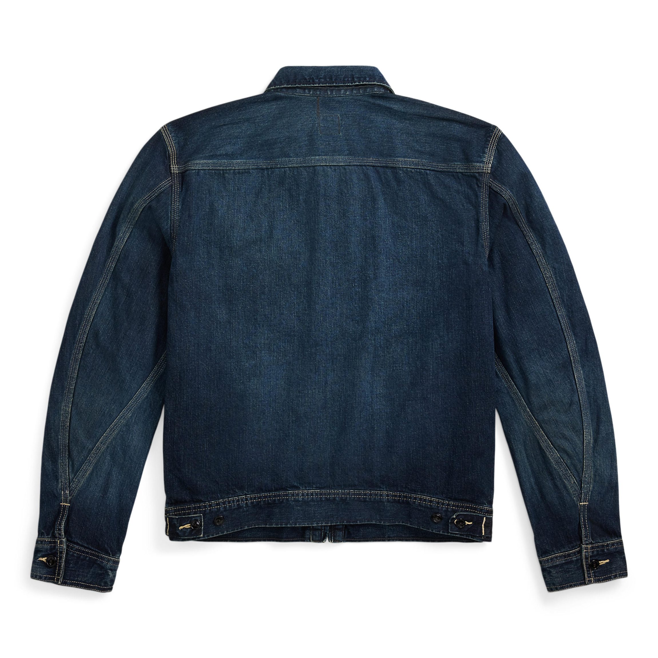 新品 25 ss RRL Leyton インディゴ デニム ジャケット M RRL Leyton Indigo Denim Jacket | Leyon Wash | Canoe Club