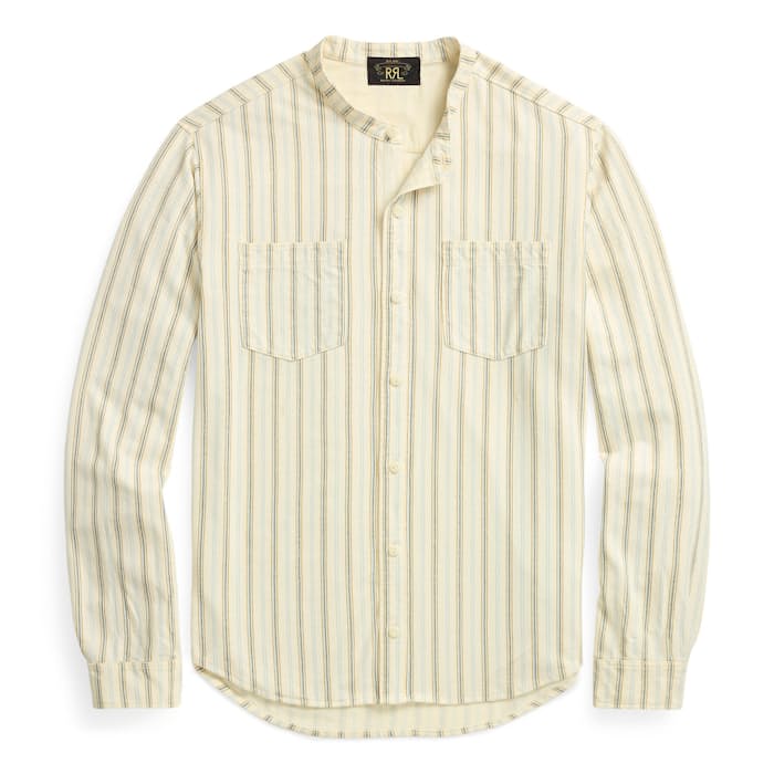 トップス RRL Jersey Shirt M 94762_RRL_Striped_Linen-