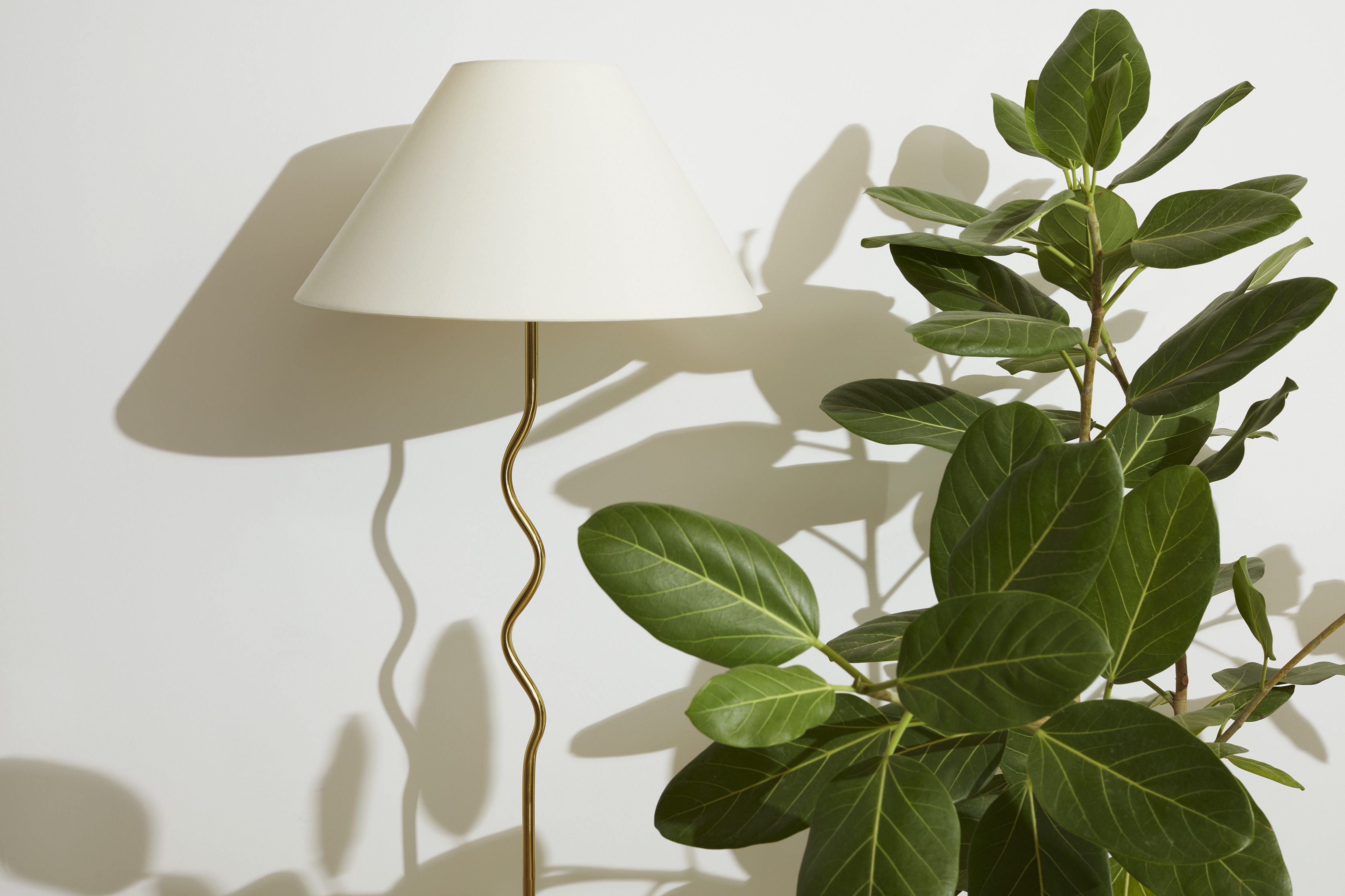 Brightech Squiggle Floor Lamp - Brass | Lighting | Huckberry