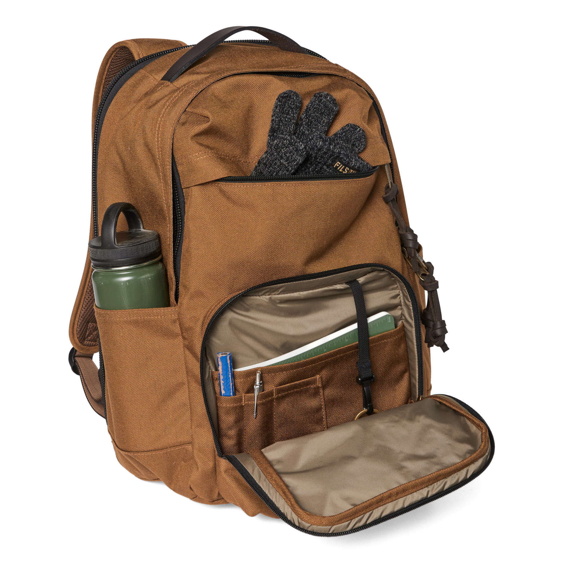 フィルソン Dryden Balistic Nylon Dufflepack Dryden Duffle Pack - Whiskey | Filson