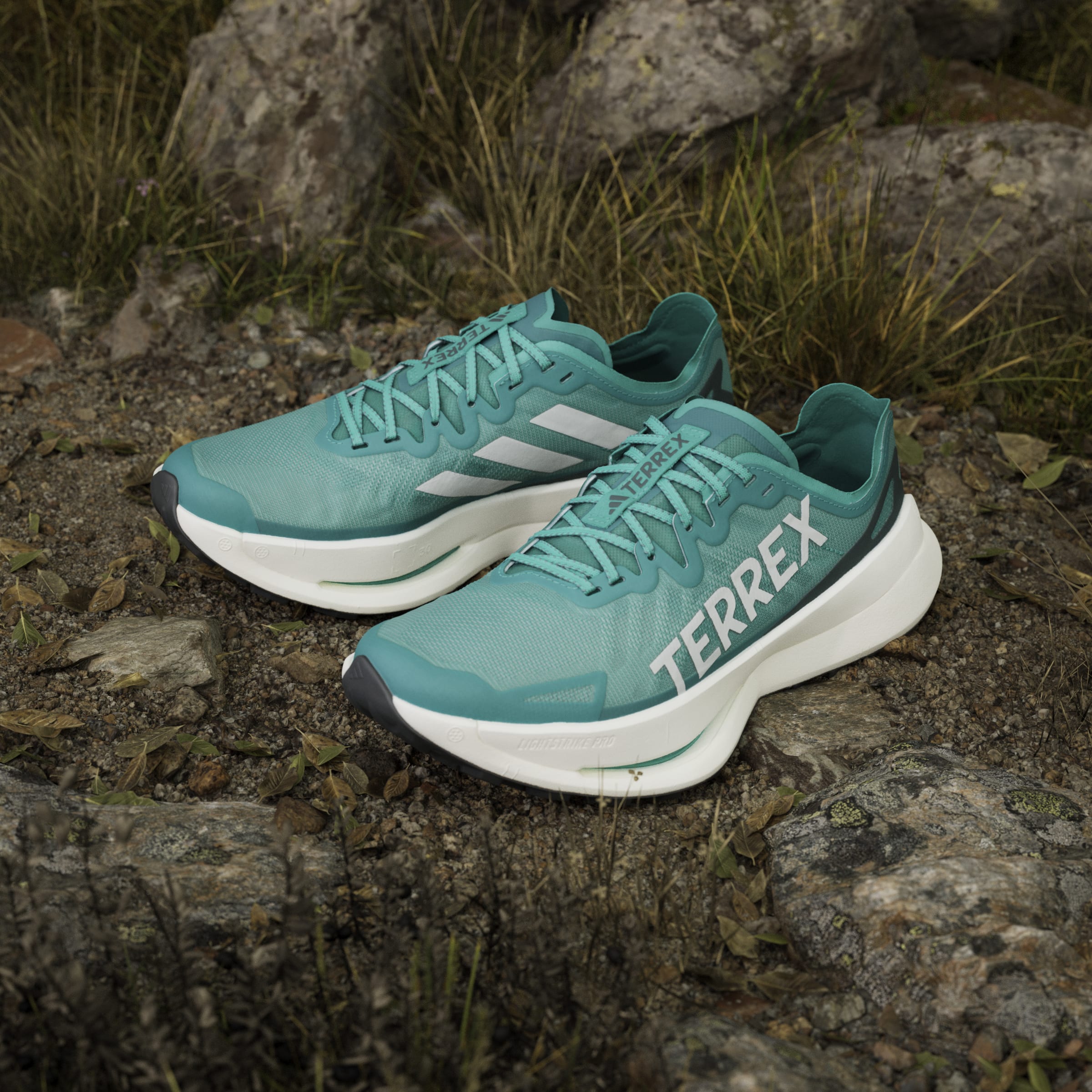 adidas Agravic Speed Ultra Trail Sneaker - pure teal/grey one