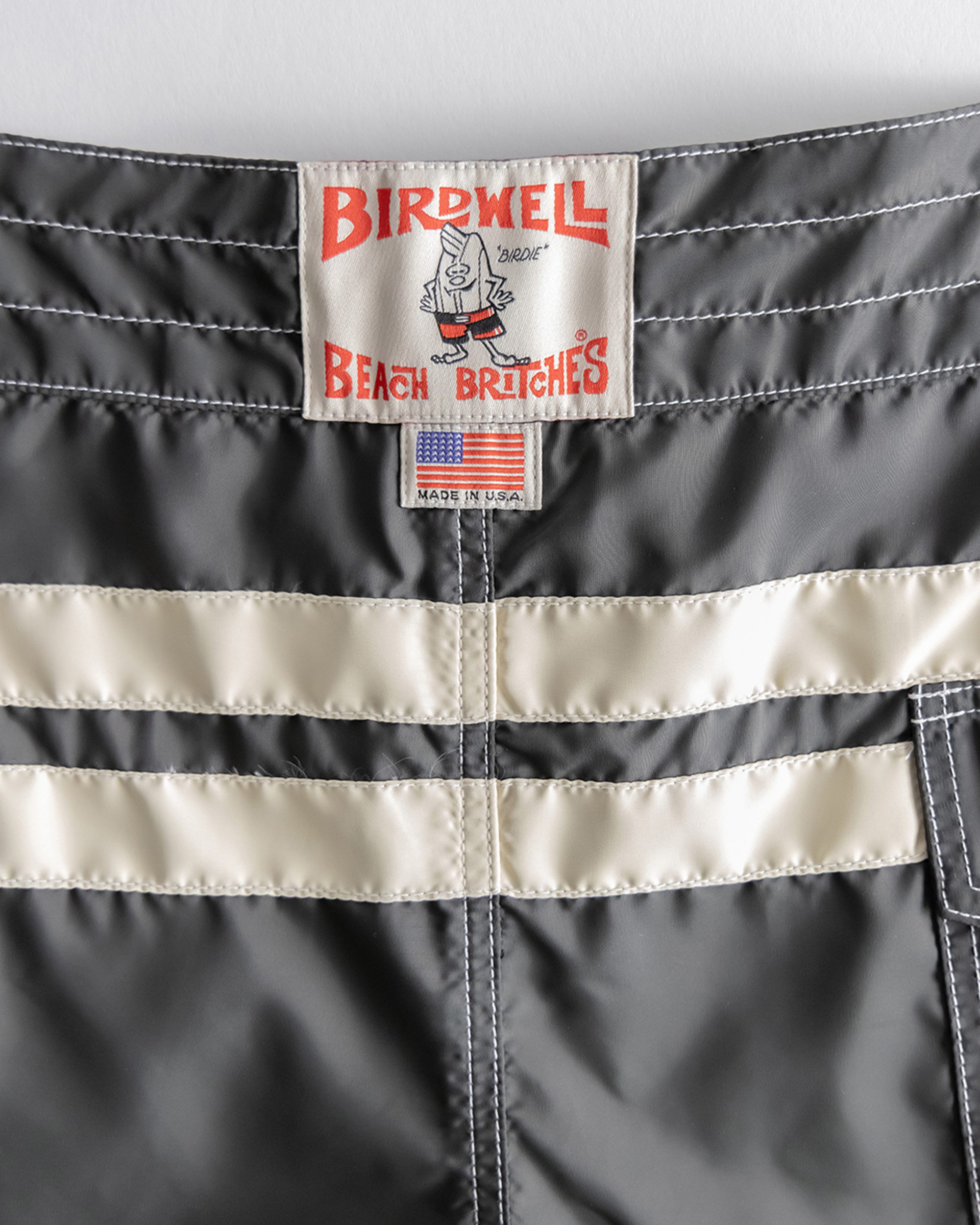Birdwell 300 Boardshort - Asphalt/ Bone | Boardshorts