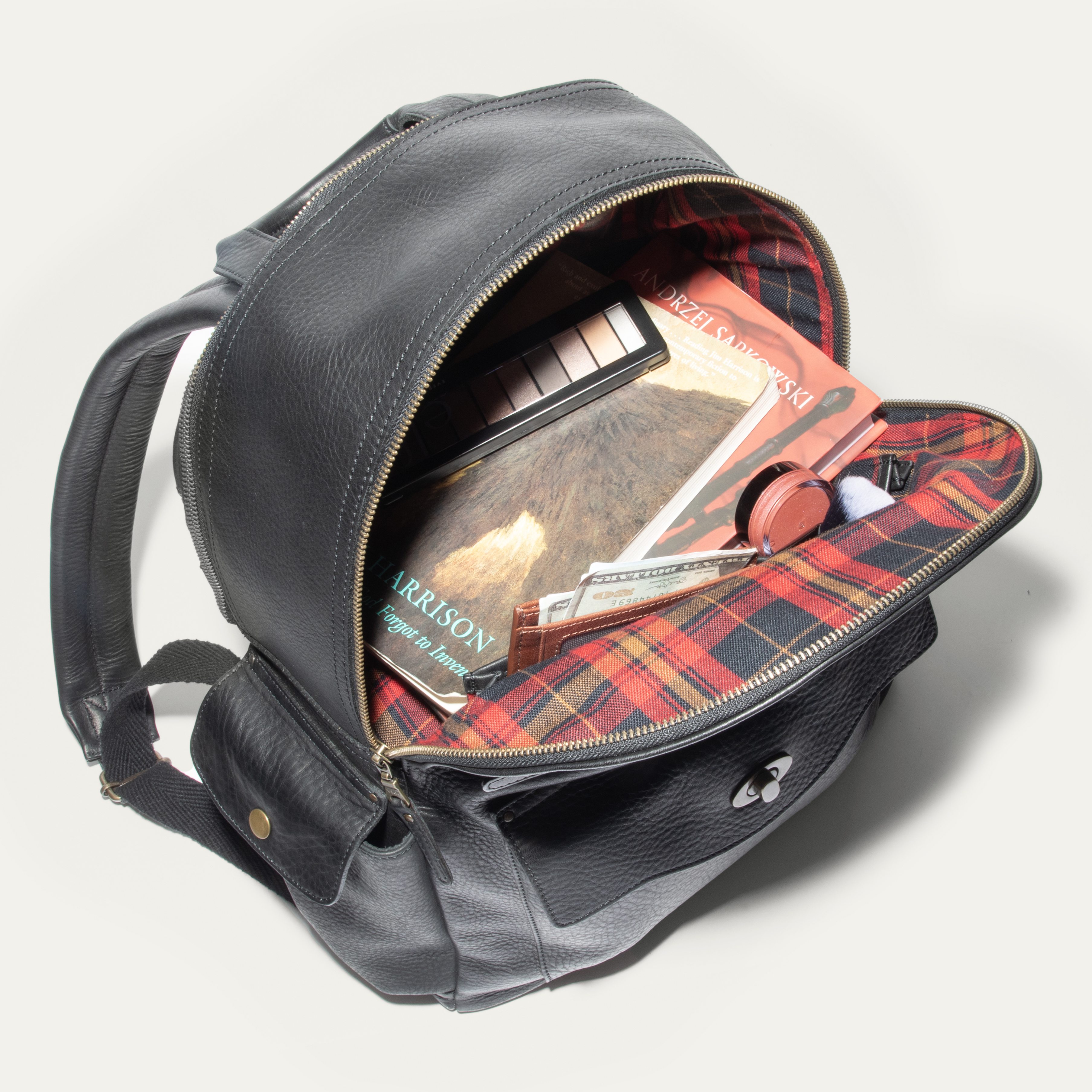 Oscar Leather Backpack - Thumbnail 2