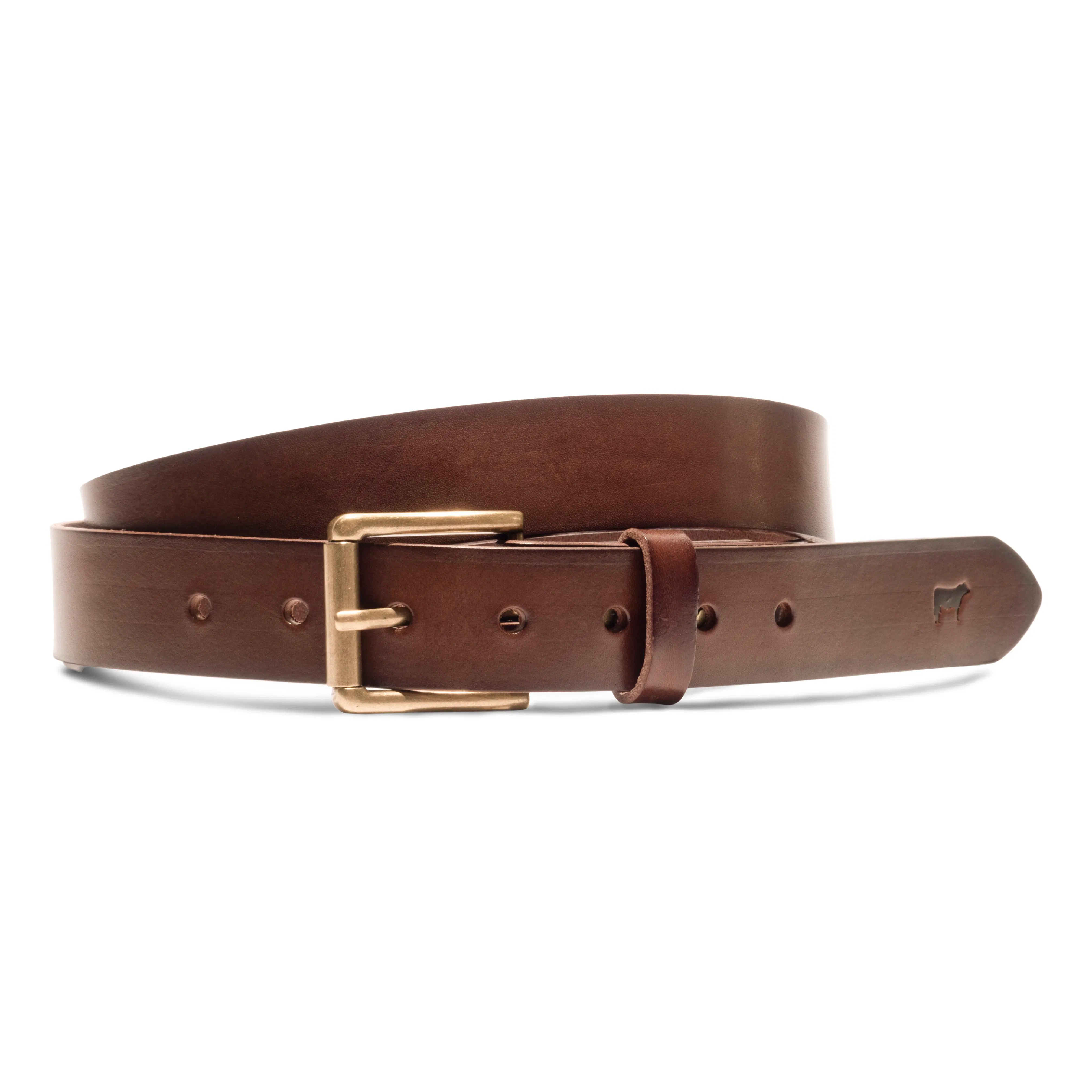 Will Leather Goods Saddle Belt - Brown | Casual Belts | Huckberry
