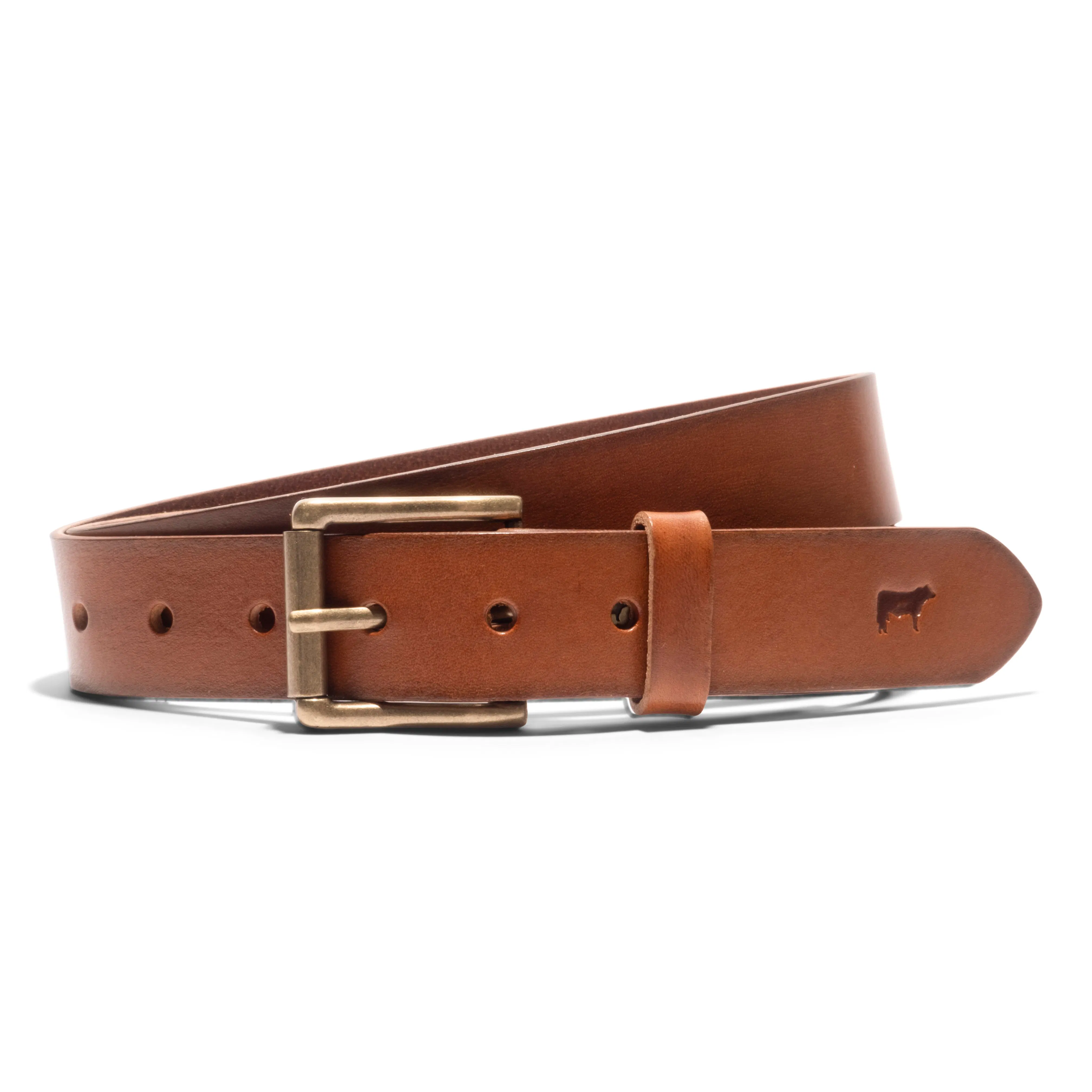 Will Leather Goods Saddle Belt - Cognac | Casual Belts | Huckberry
