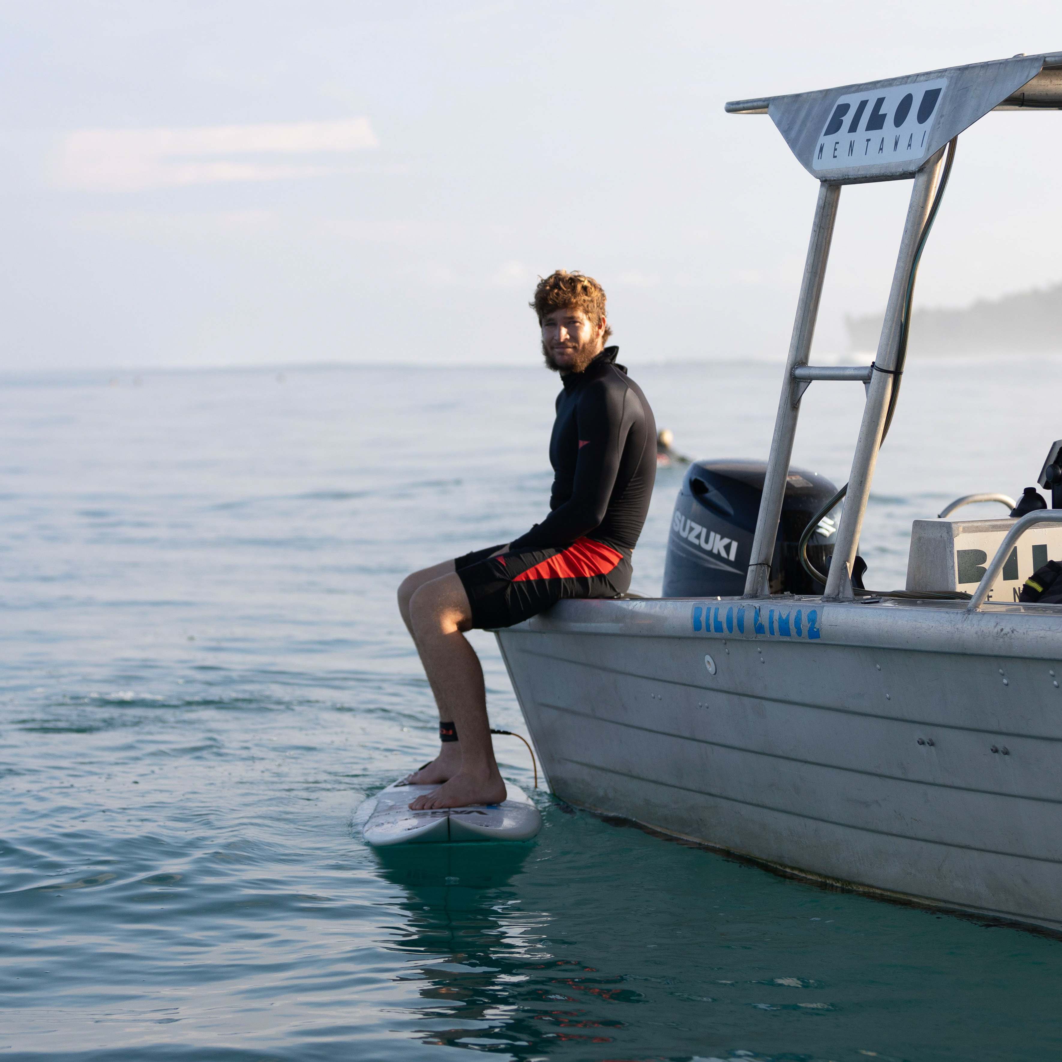 Florence Marine X Cordura® Airtex Boardshort - Black Racing