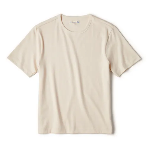 Merz b. Schwanen 2M15C Cropped Vintage Machine Refined Fit T-Shirt