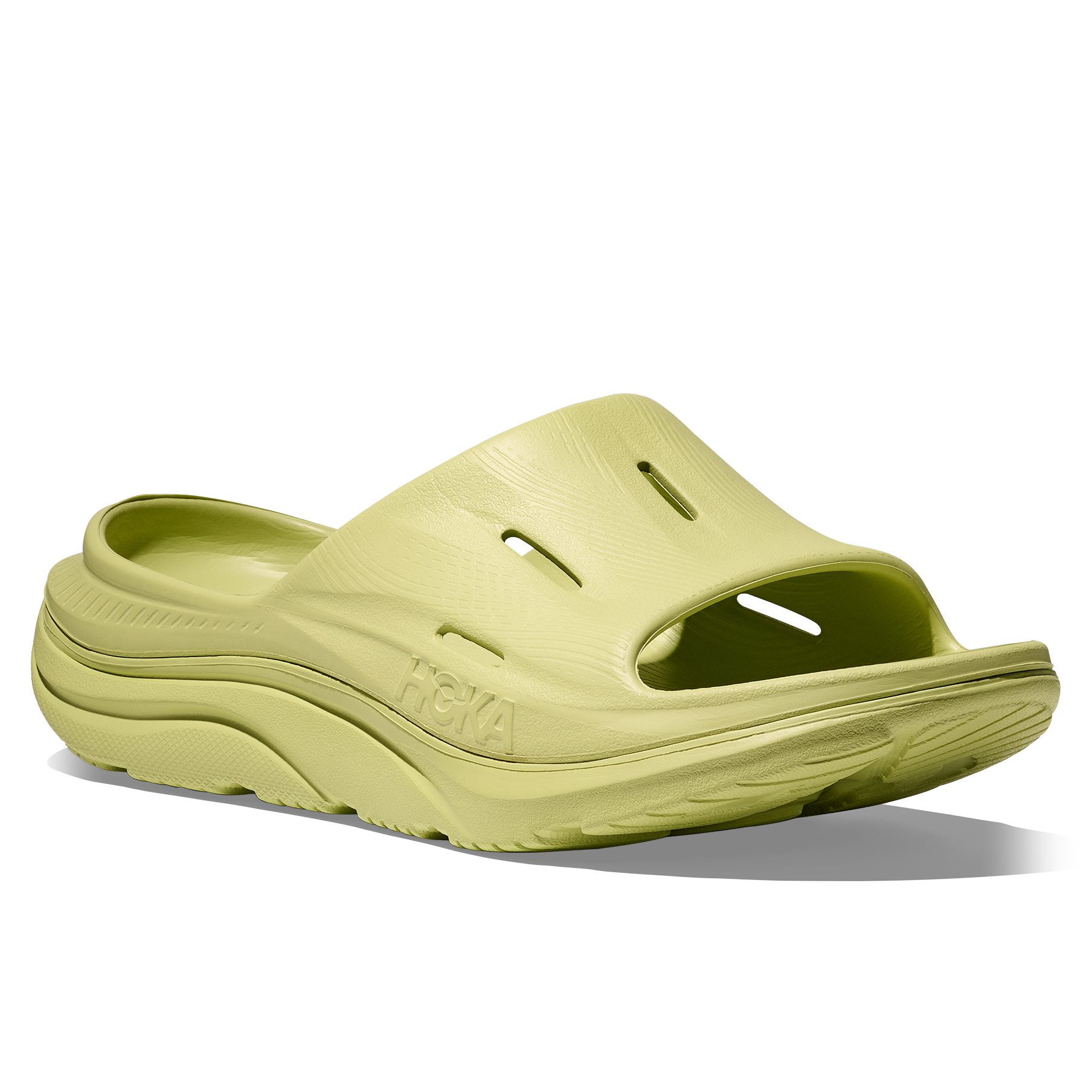 Hoka Ora Recovery Slide 3 - Honeydew/Honeydew | Loafers