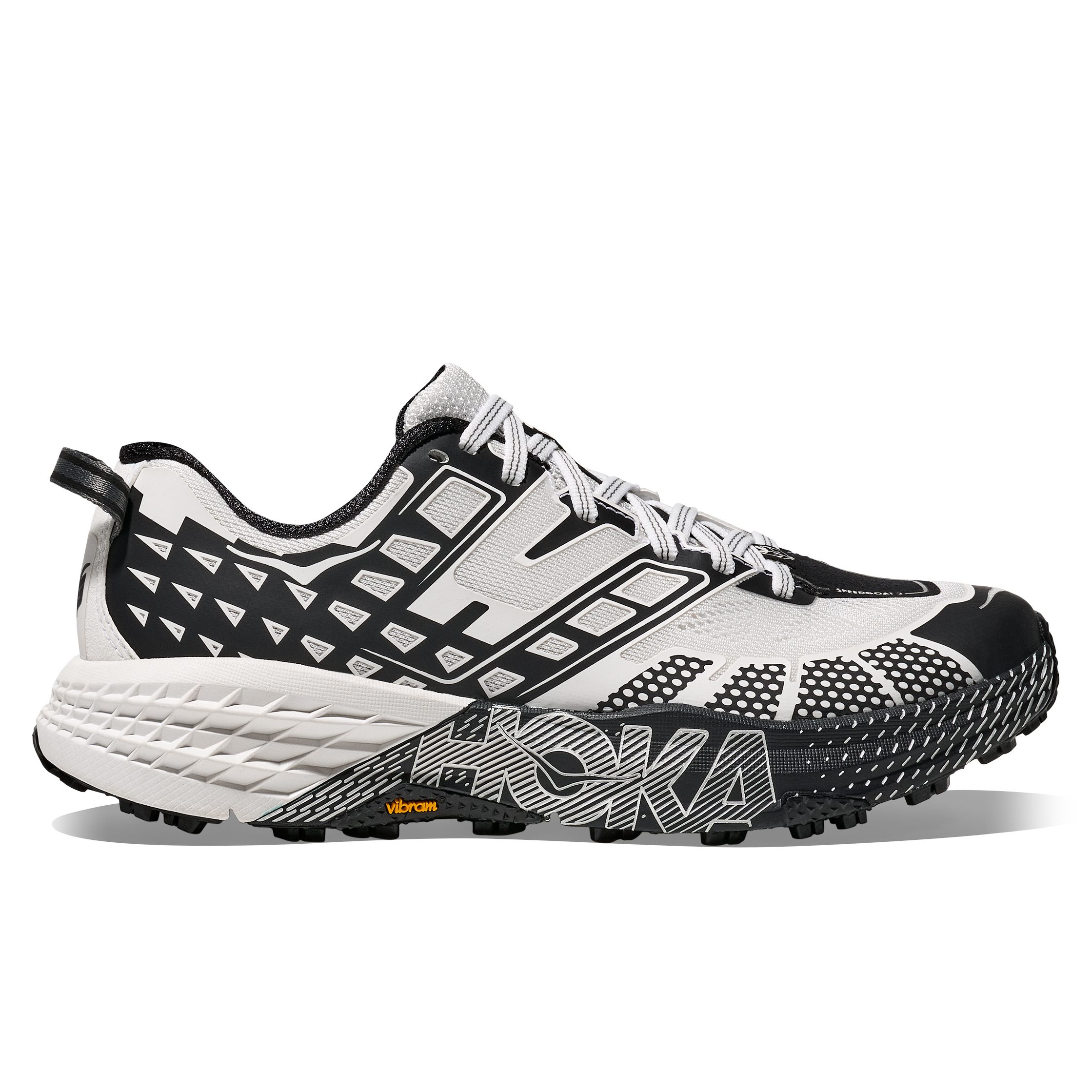 ★Chiyoko②★ Hoka Speedgoat 2 Sneaker - Black/Frost | Trail Sneakers